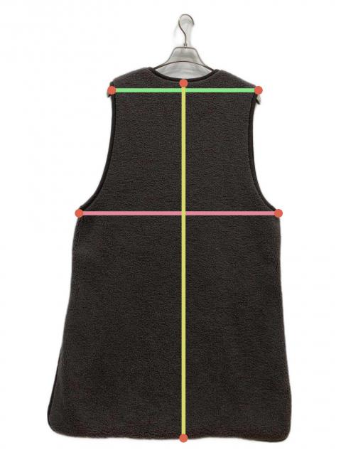 中古・古着通販】mizuiro-ind (ミズイロインド) ボアロングベスト