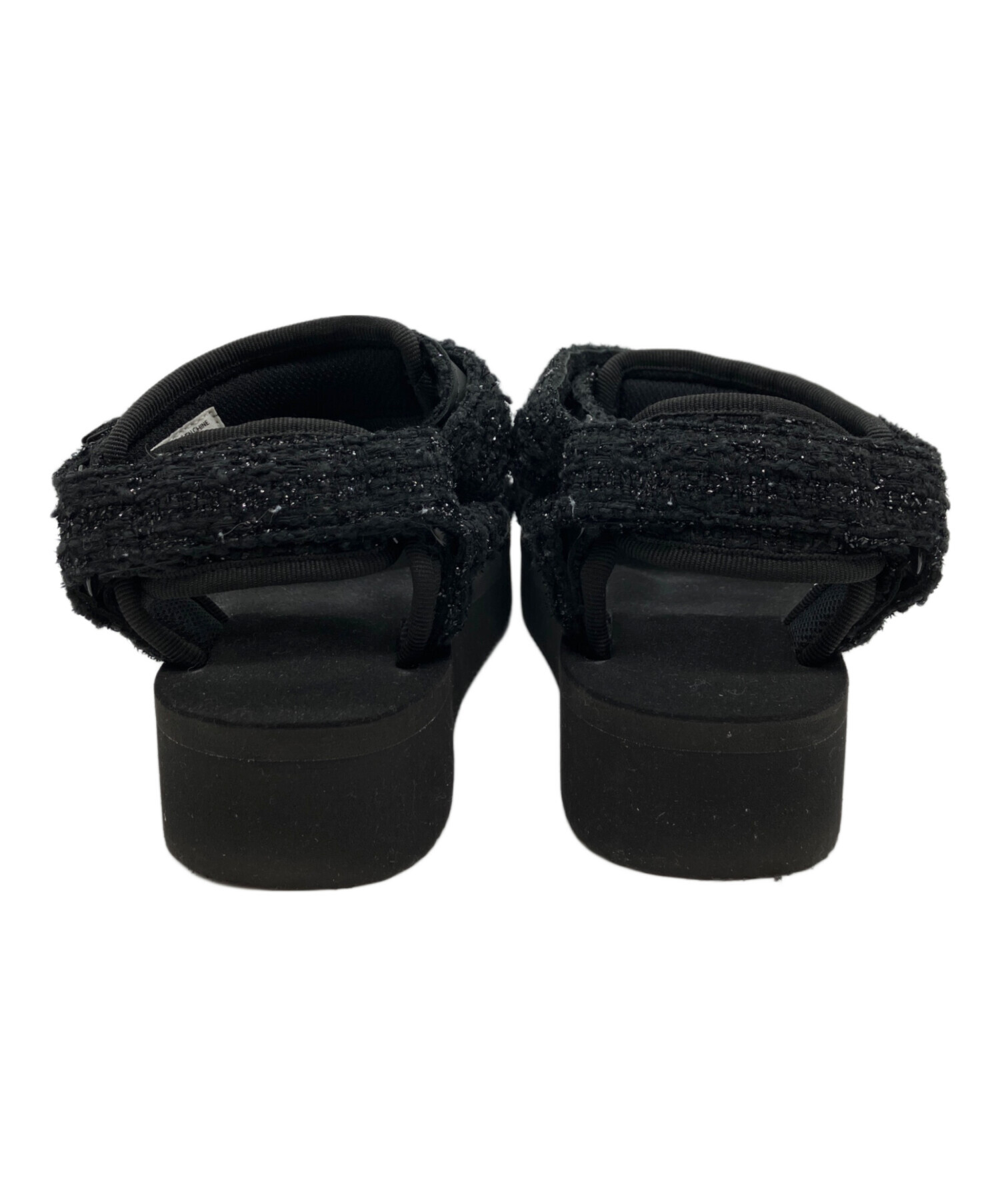 【未使用品】DrawerSUICOKE コラボ サンダル ブラック 中古・古着通販】DRAWER (ドゥロワー) suicoke (スイコック) 別注