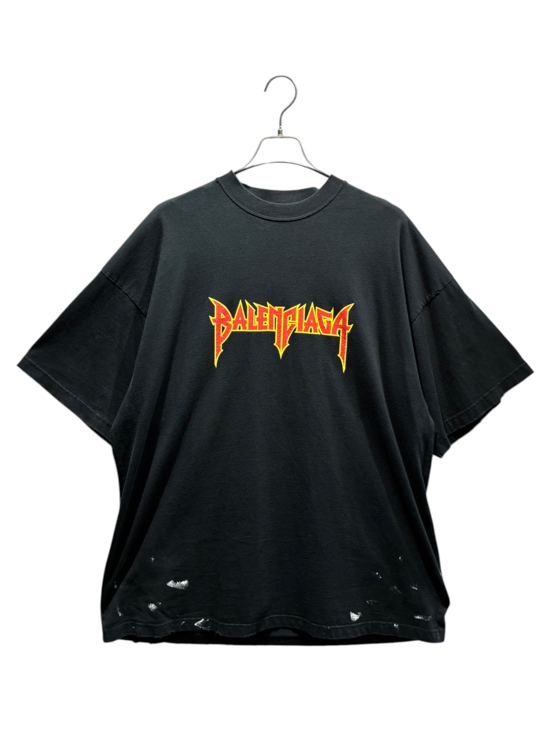 中古・古着通販】BALENCIAGA (バレンシアガ) METAL LOGO CRASHED SS