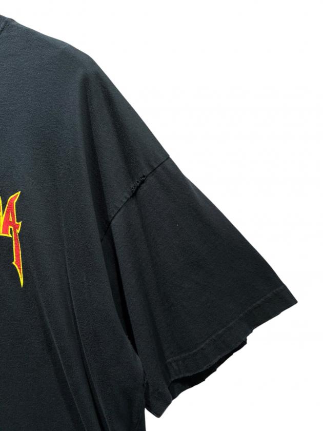 中古・古着通販】BALENCIAGA (バレンシアガ) METAL LOGO CRASHED SS