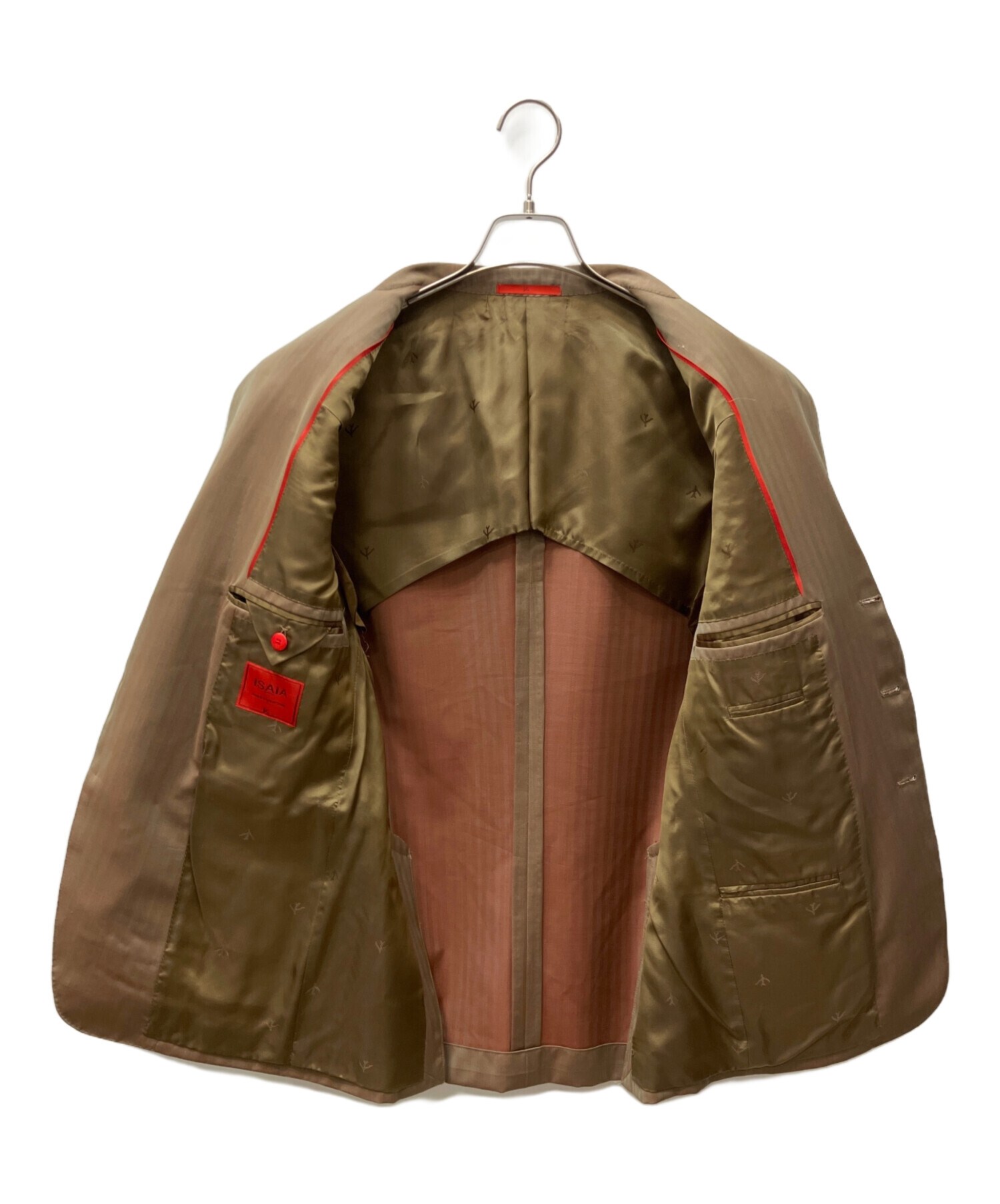 中古・古着通販】ISAIA (イザイア) テーラードジャケット ブラウン
