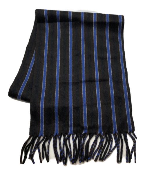 中古・古着通販】PRADA (プラダ) カシミヤマフラー ブラウン×ブルー