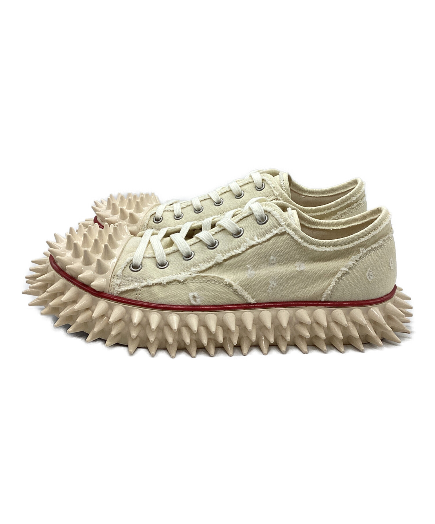 中古・古着通販】doublet (ダブレット) SPIKY CANVAS SNEAKER