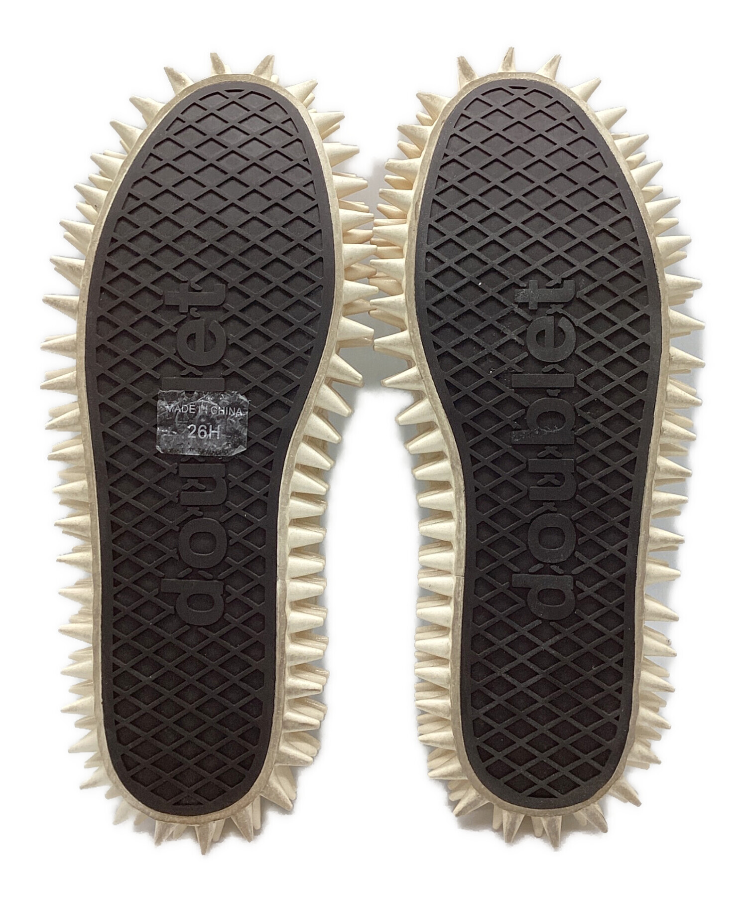 中古・古着通販】doublet (ダブレット) SPIKY CANVAS SNEAKER 