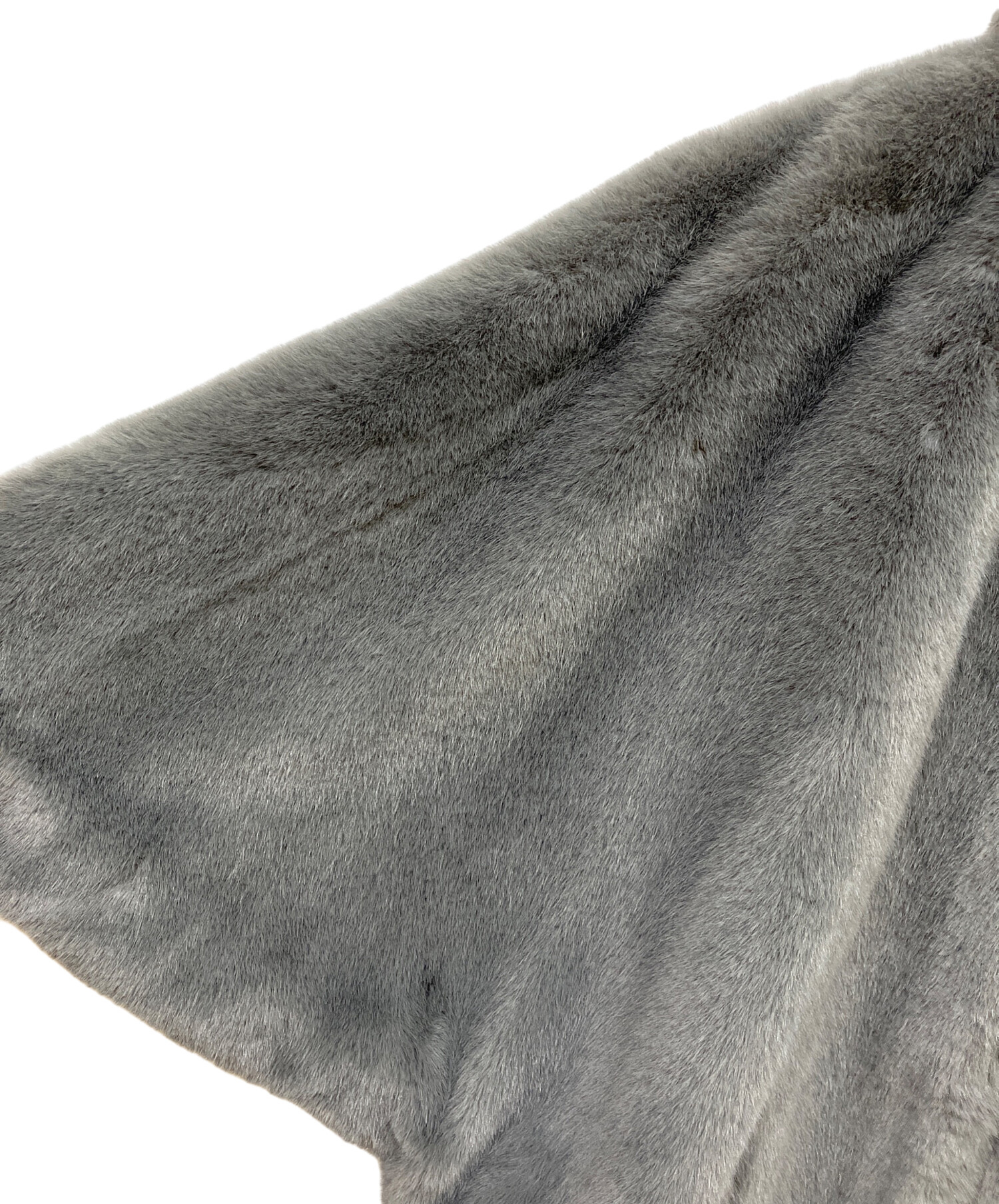 中古・古着通販】CADUNE (カデュネ) エコファーコート グレー サイズ