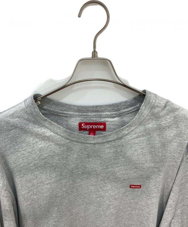 中古・古着通販】Supreme (シュプリーム) Small Box L/S Tee グレー