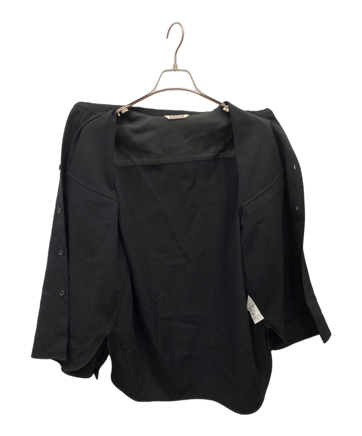 中古・古着通販】AURALEE (オーラリー) WOOL MAX GABAGINE SHIRT 