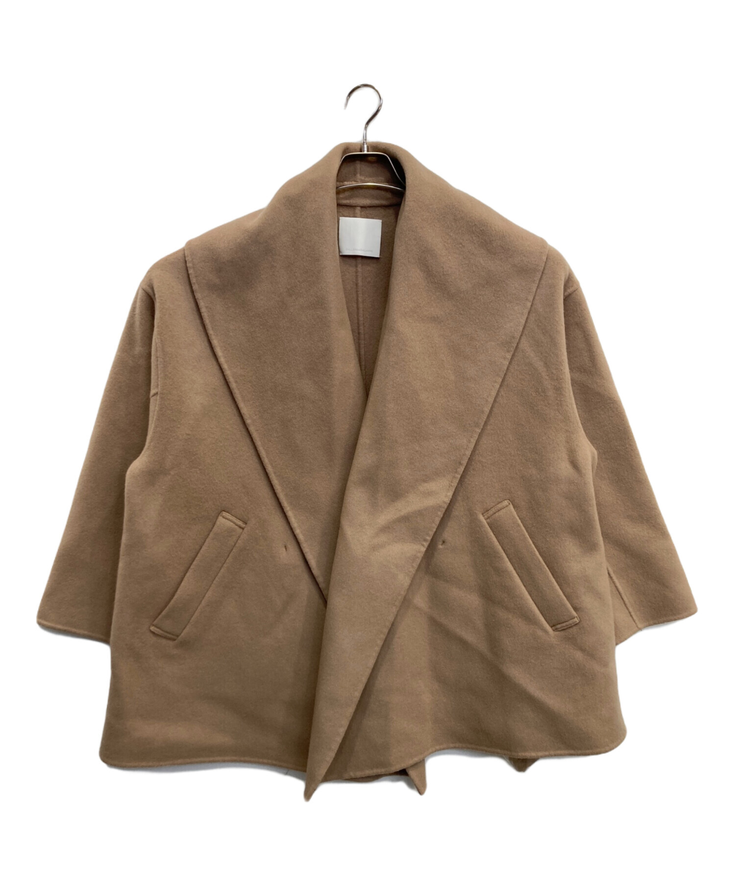 即完売品！ほぼ新品★ ガリャルダガランテ リバーショールコート キャメルブラウン GALLARDAGALANTE（ガリャルダガランテ） コート アウター リバー