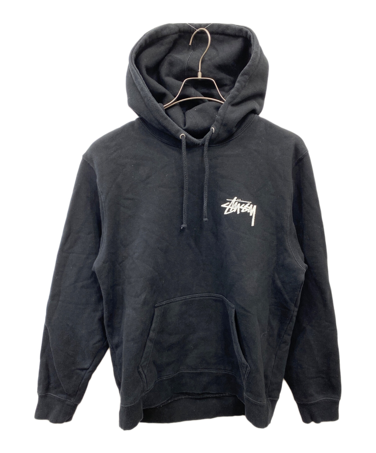 中古・古着通販】stussy (ステューシー) 8 BALL HOODIE ブラック 
