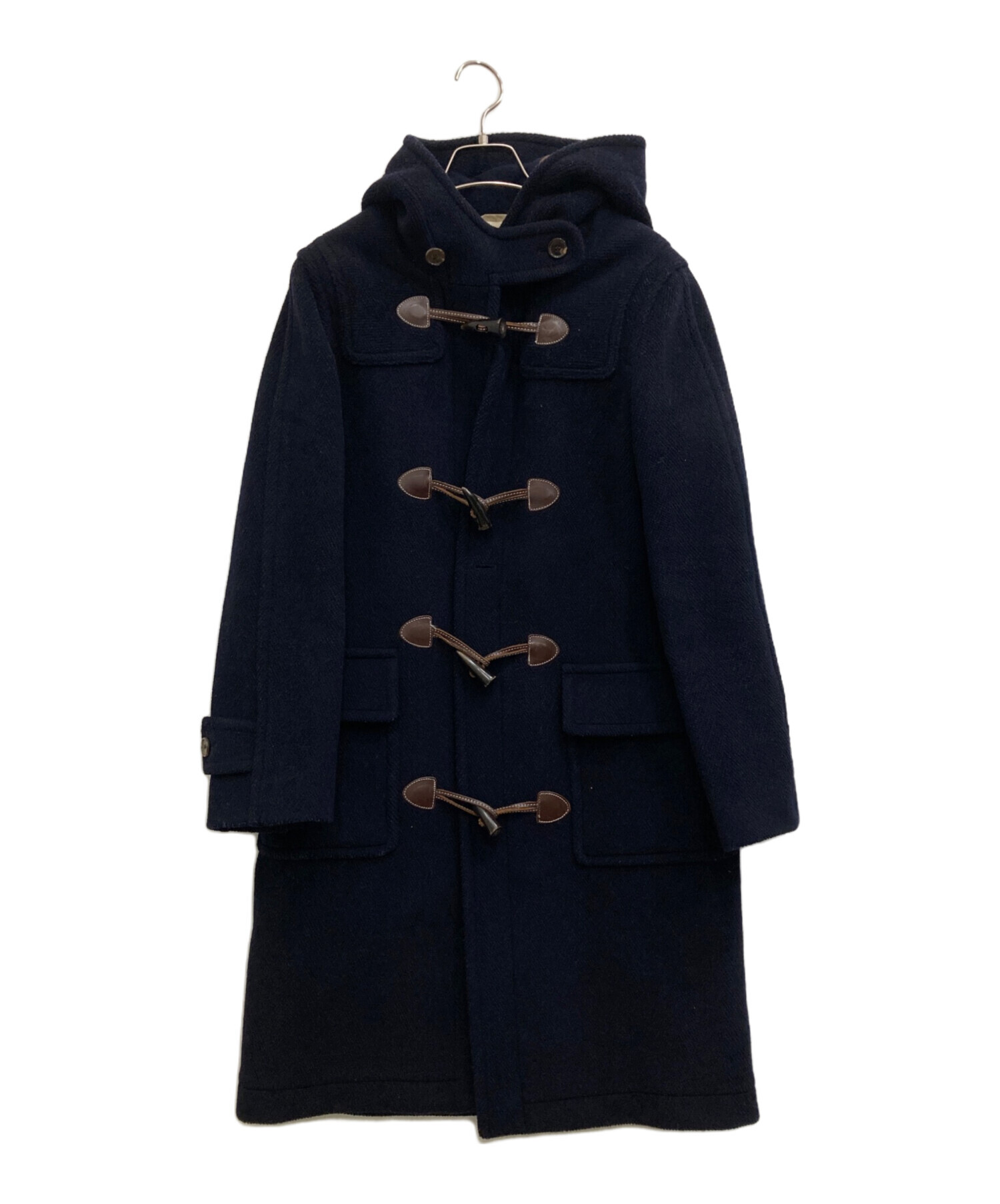 【38試着のみ】OLD ENGLAND ダッフルコート ネイビー 中古・古着通販】OLD ENGLAND (オールドイングランド) ダッフルコート