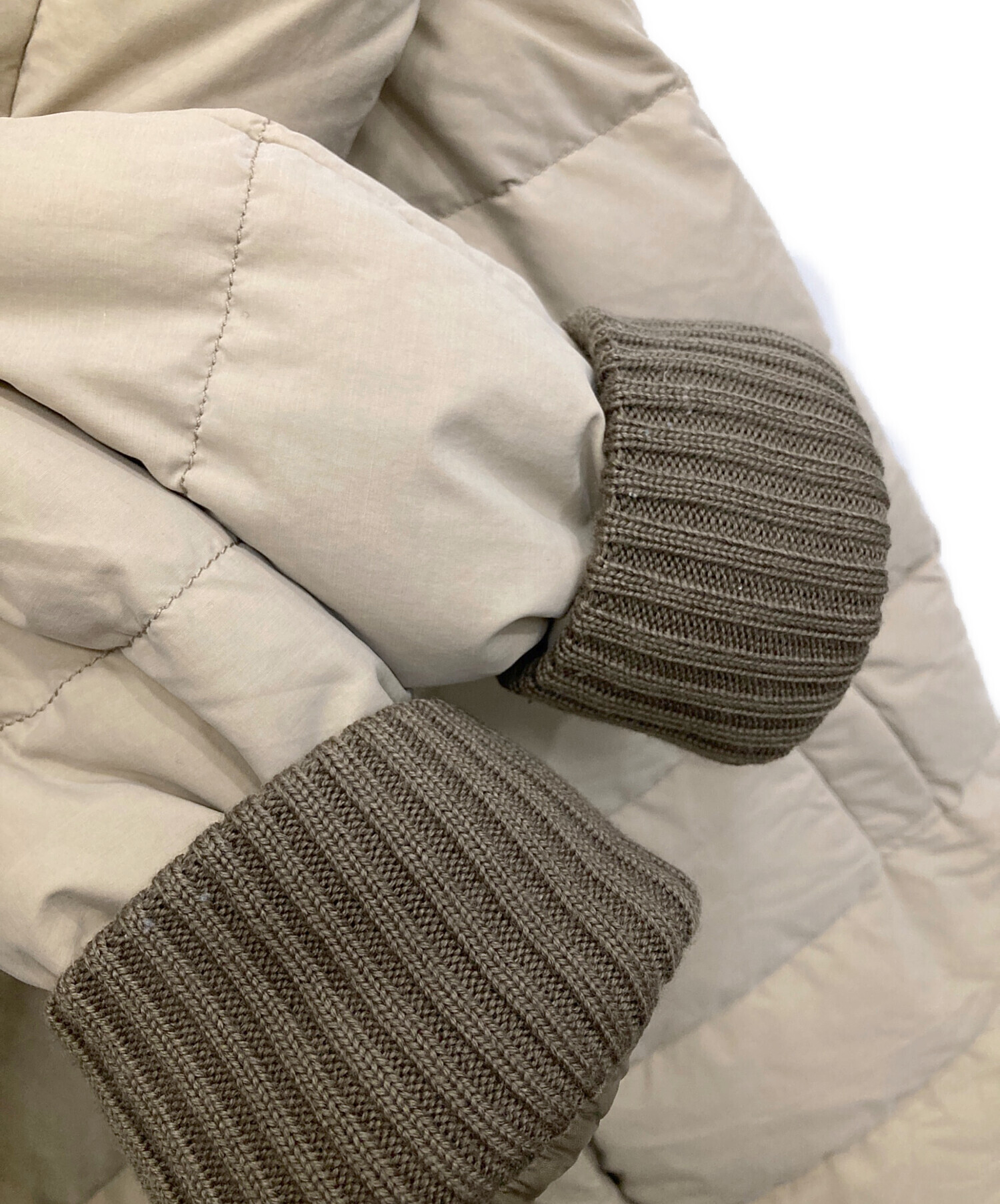 中古・古着通販】DUVETICA (デュベティカ) ダウンコート ベージュ