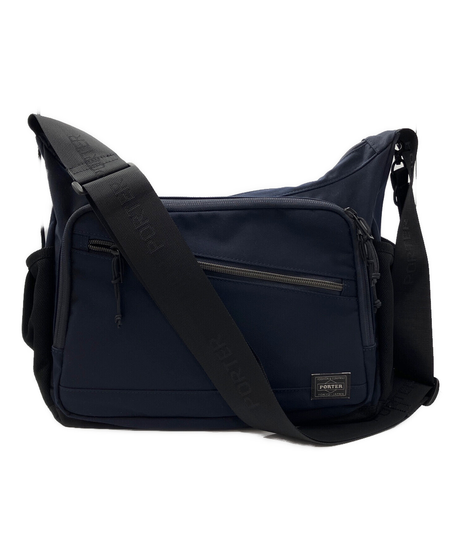 中古・古着通販】PORTER (ポーター) ショルダーバッグ ネイビー