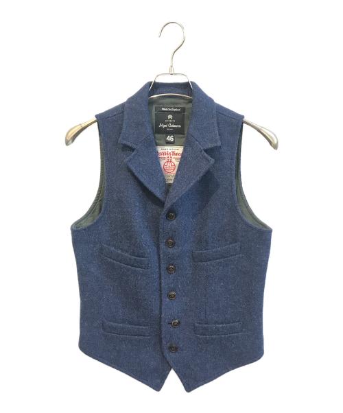 ナイジェルケーボン × ハリスツイード マロリーベスト 英国製 ウール 48 中古・古着通販】NIGEL CABOURN (ナイジェルケーボン) Harris Tweed
