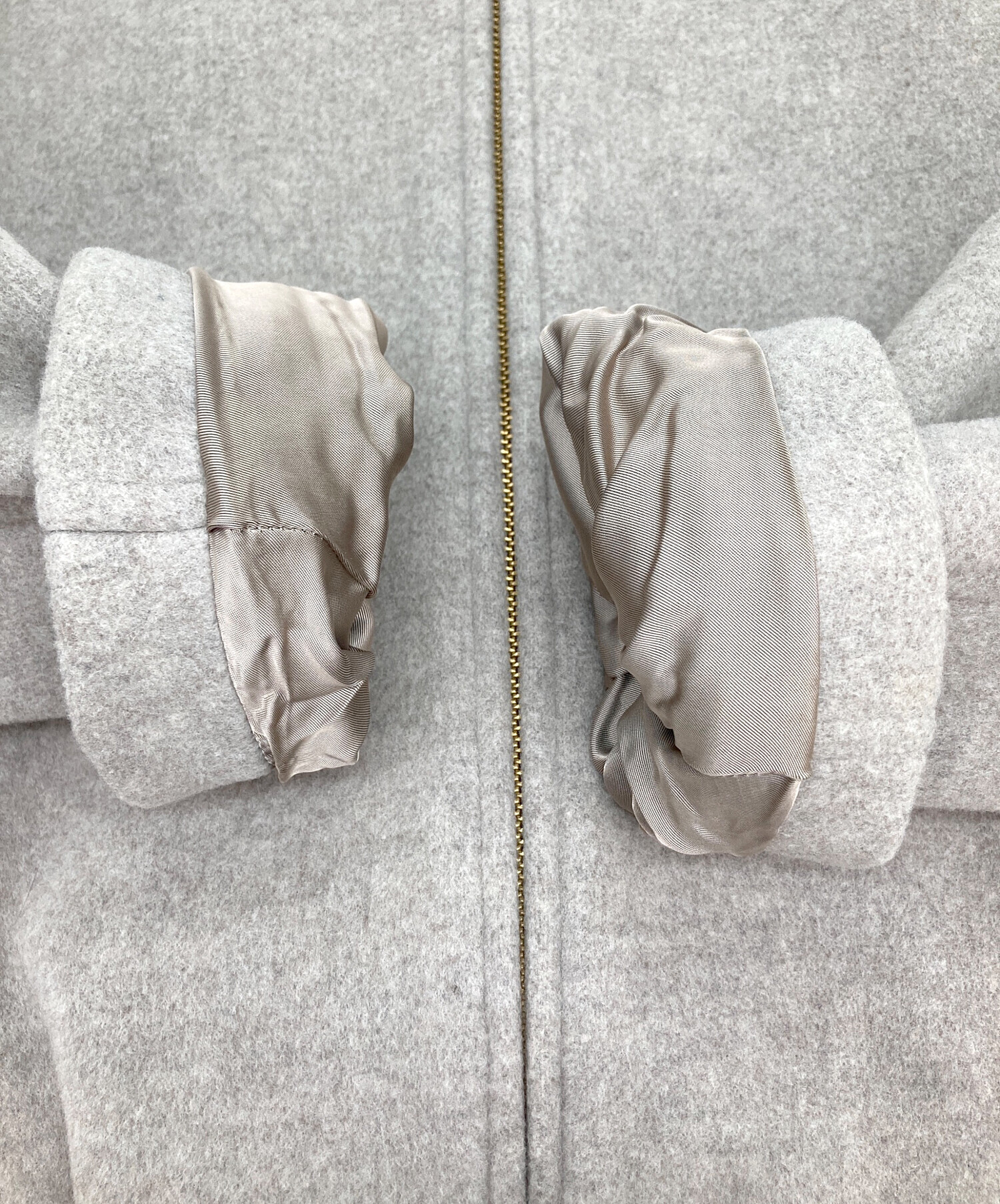 中古・古着通販】Noble (ノーブル) MTRカラーレスジップショートコート