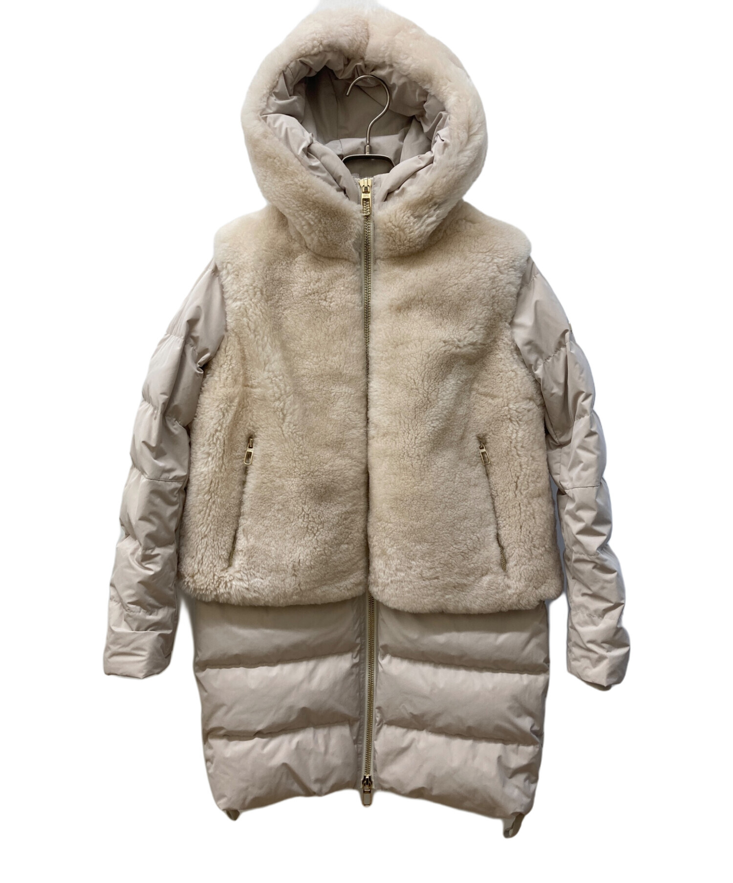 中古・古着通販】DUNO (デュノ) DEA ダウンコート アイボリー サイズ 