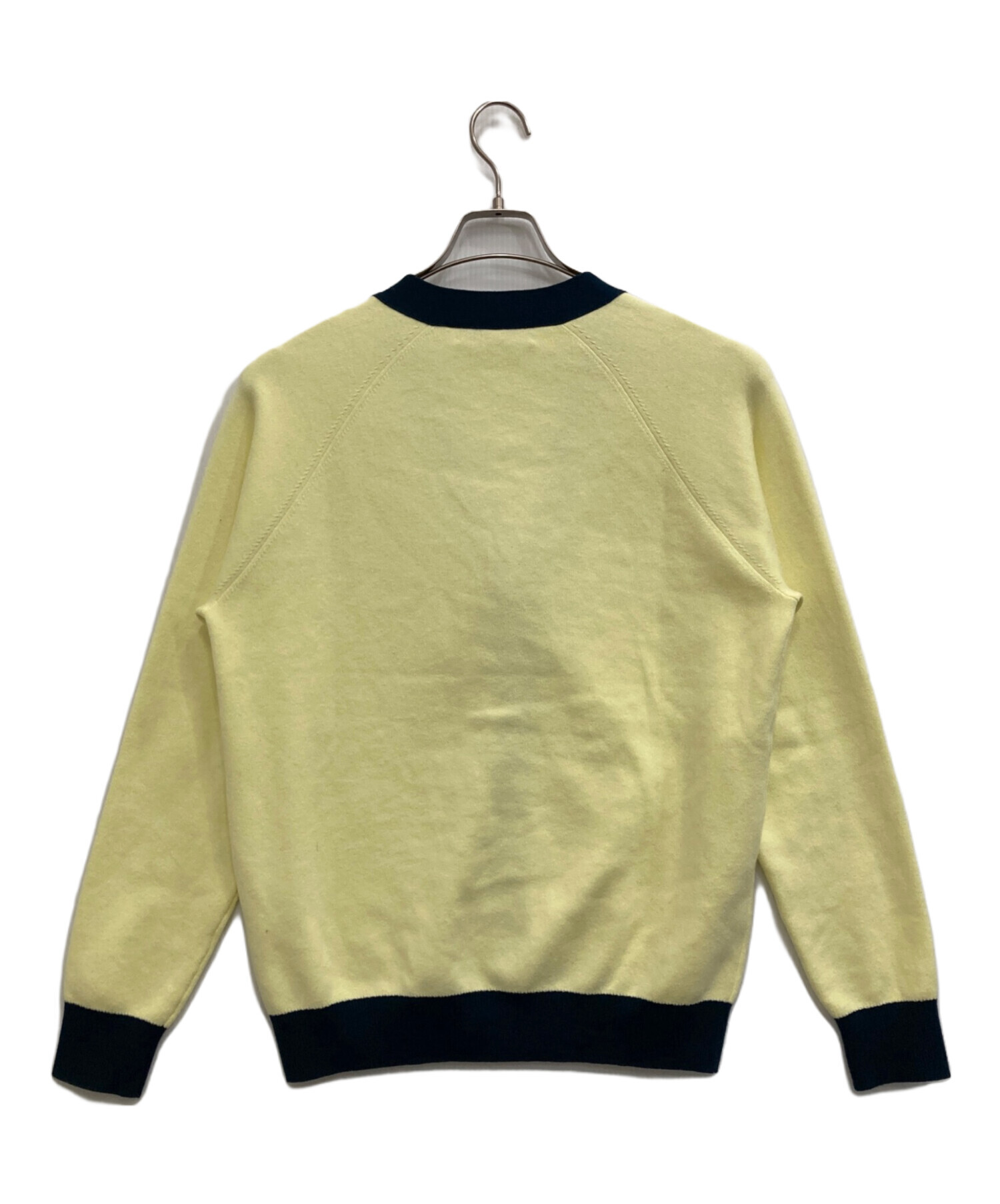 中古・古着通販】CABaN (キャバン) コットンカシミヤ バイカラーV