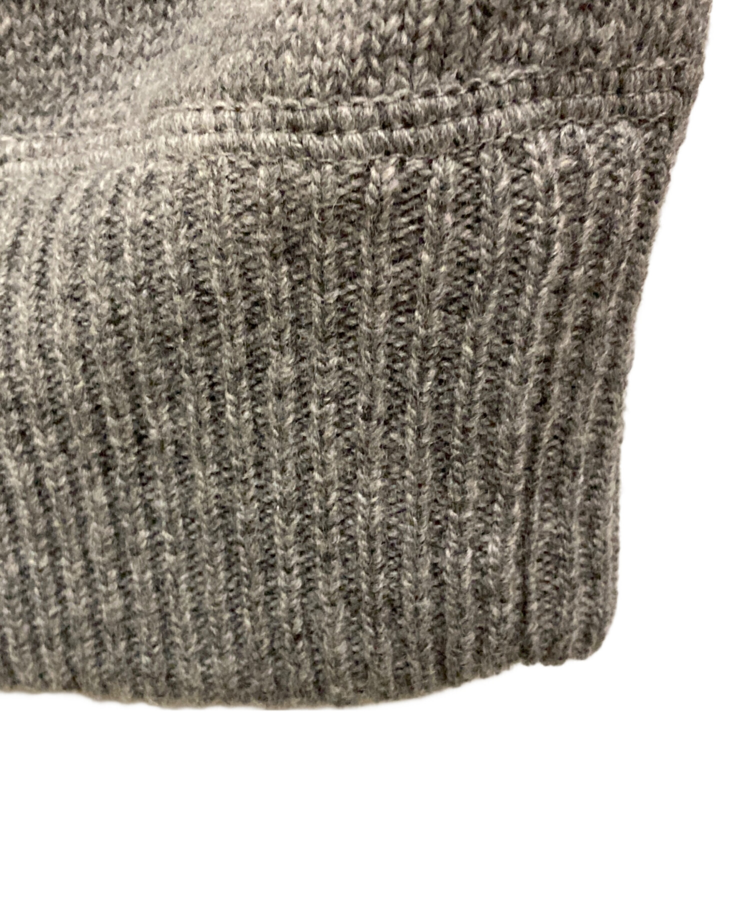 中古・古着通販】BAFY (バフィー) ウールニットパーカー グレー サイズ