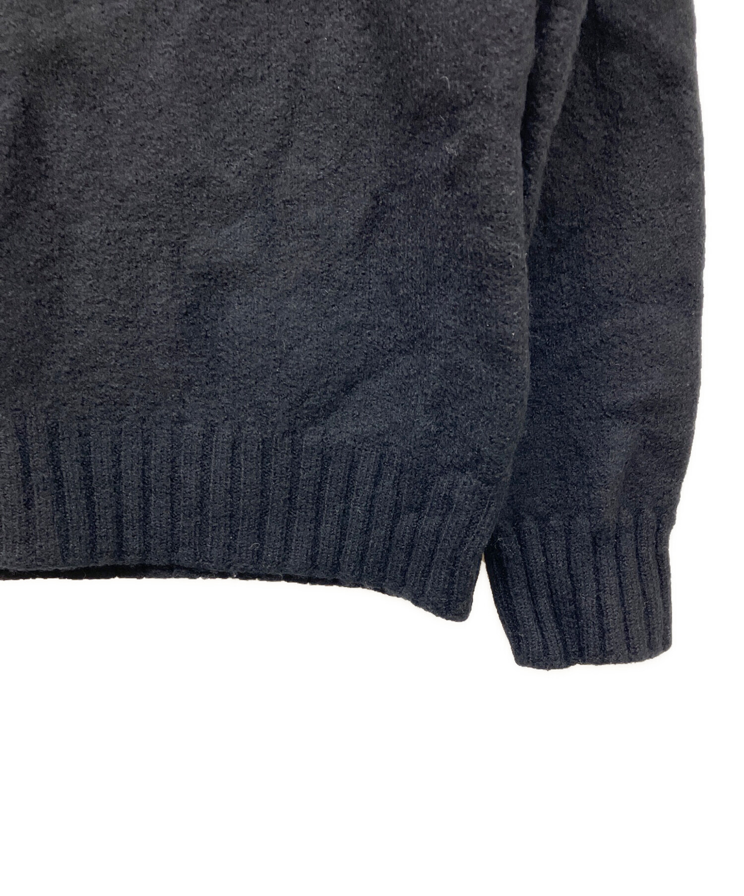 中古・古着通販】JIL SANDER (ジルサンダー) ニット ブラック サイズ