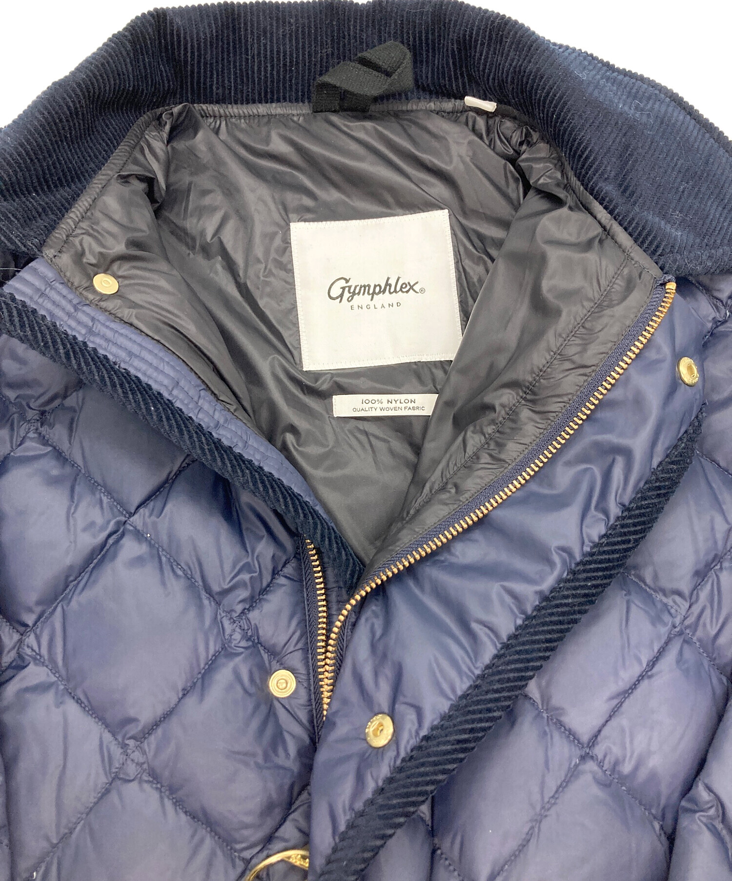 中古・古着通販】Gymphlex (ジムフレックス) キルティングダウン 