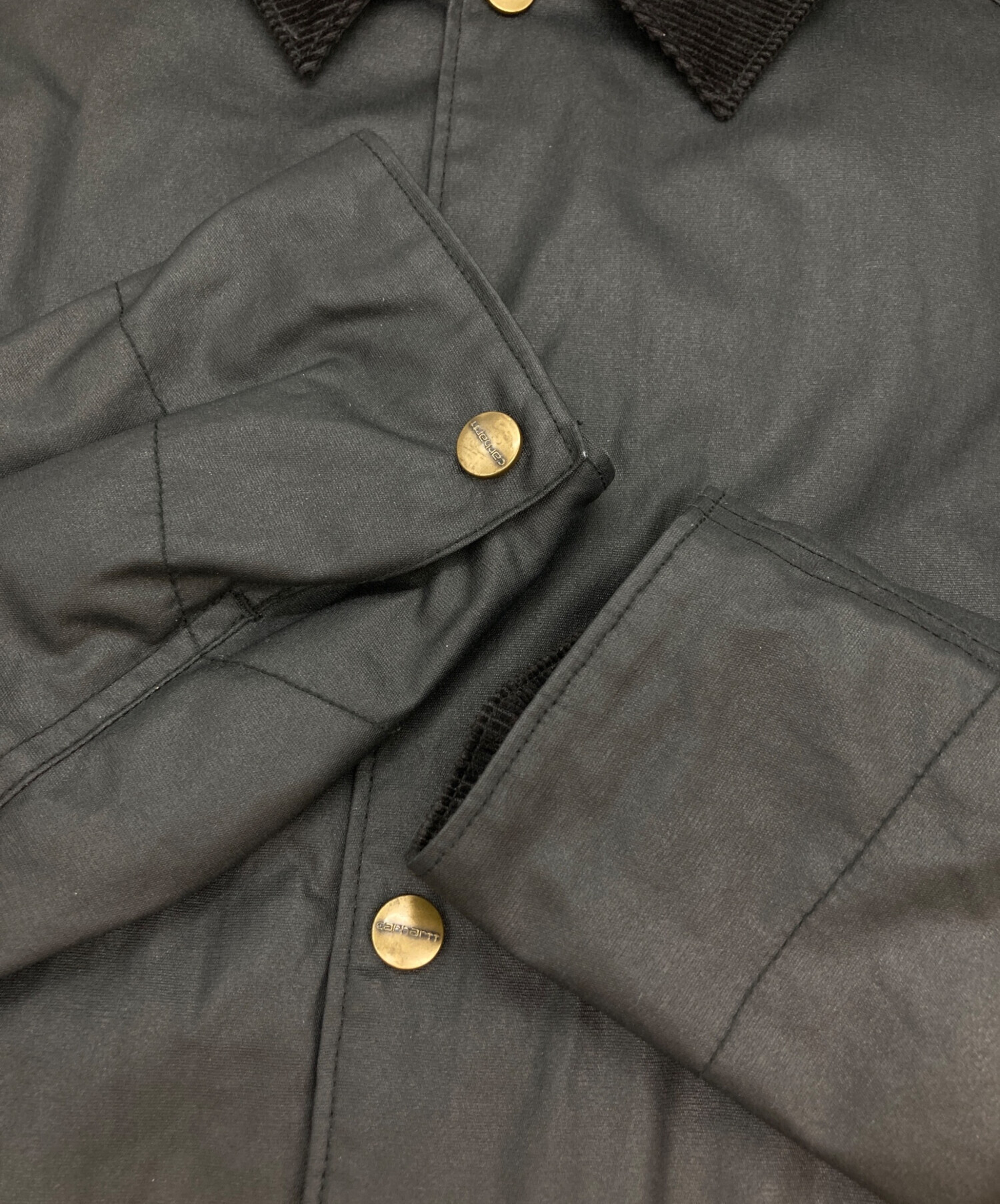 中古・古着通販】CarHartt (カーハート) JAMES JACKET ブラック サイズ 