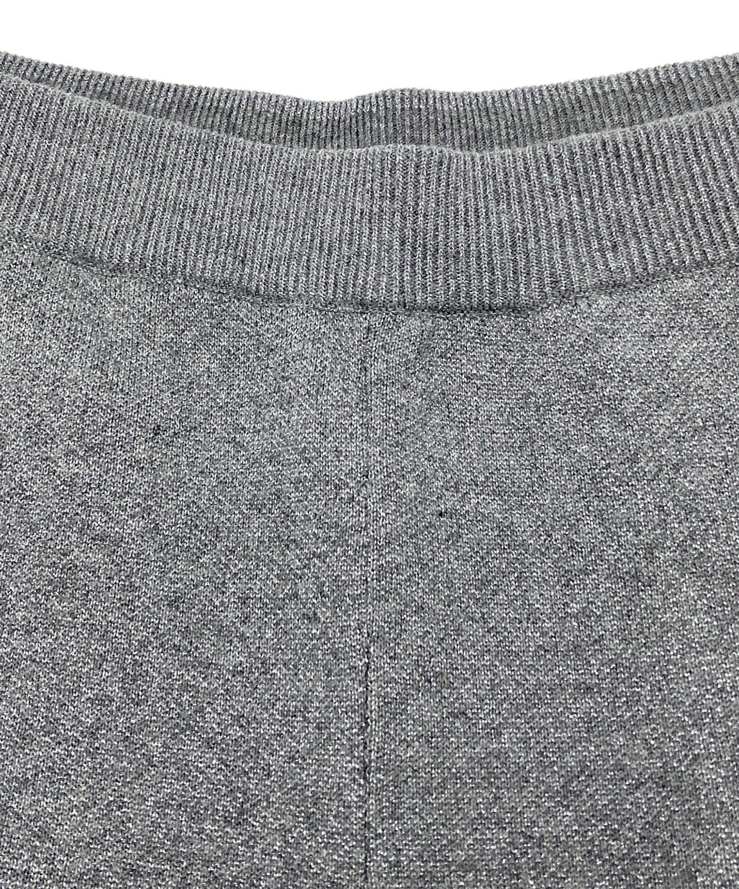 中古・古着通販】JULY NINE (ジュライナイン) ニットパンツ グレー