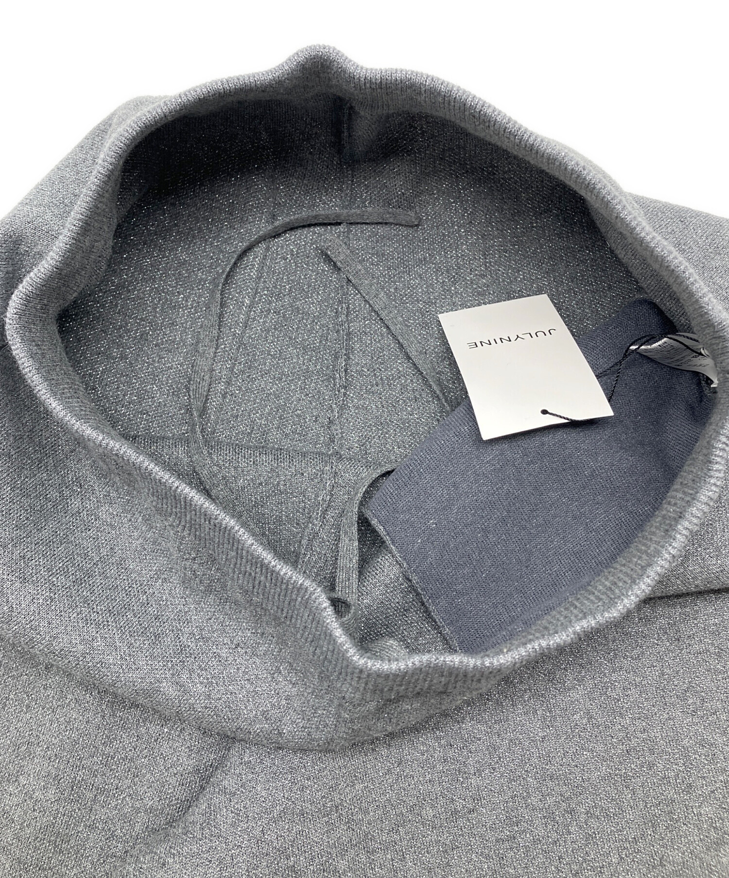 中古・古着通販】JULY NINE (ジュライナイン) ニットパンツ グレー