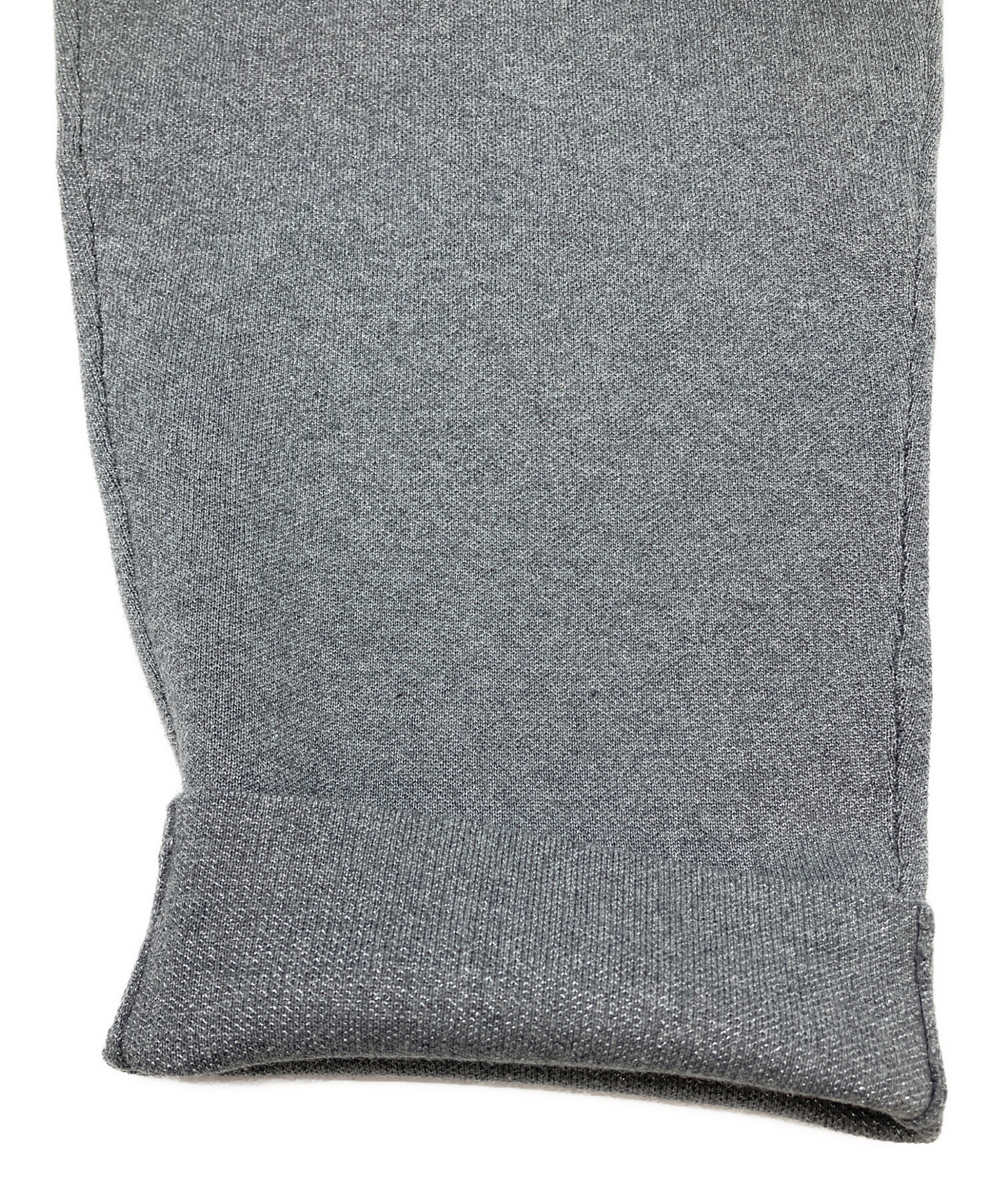 中古・古着通販】JULY NINE (ジュライナイン) ニットパンツ グレー