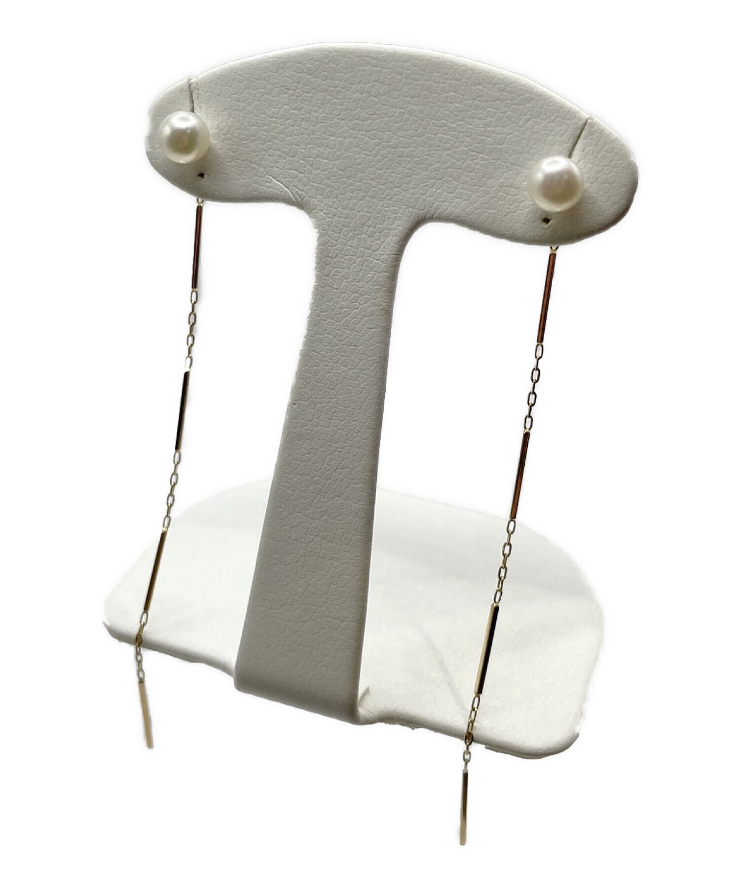 中古・古着通販】hirotaka (ヒロタカ) アコヤパール チェーンピアス 2P