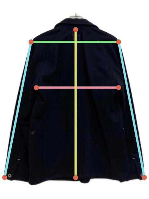 中古・古着通販】POST O'ALLS (ポストオーバーオールズ) ウール