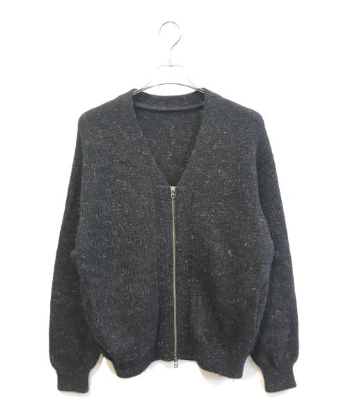 crepuscule 黒 カーディガン 中古・古着通販】crepuscule (クレプスキュール) Wholegarment Zip CD