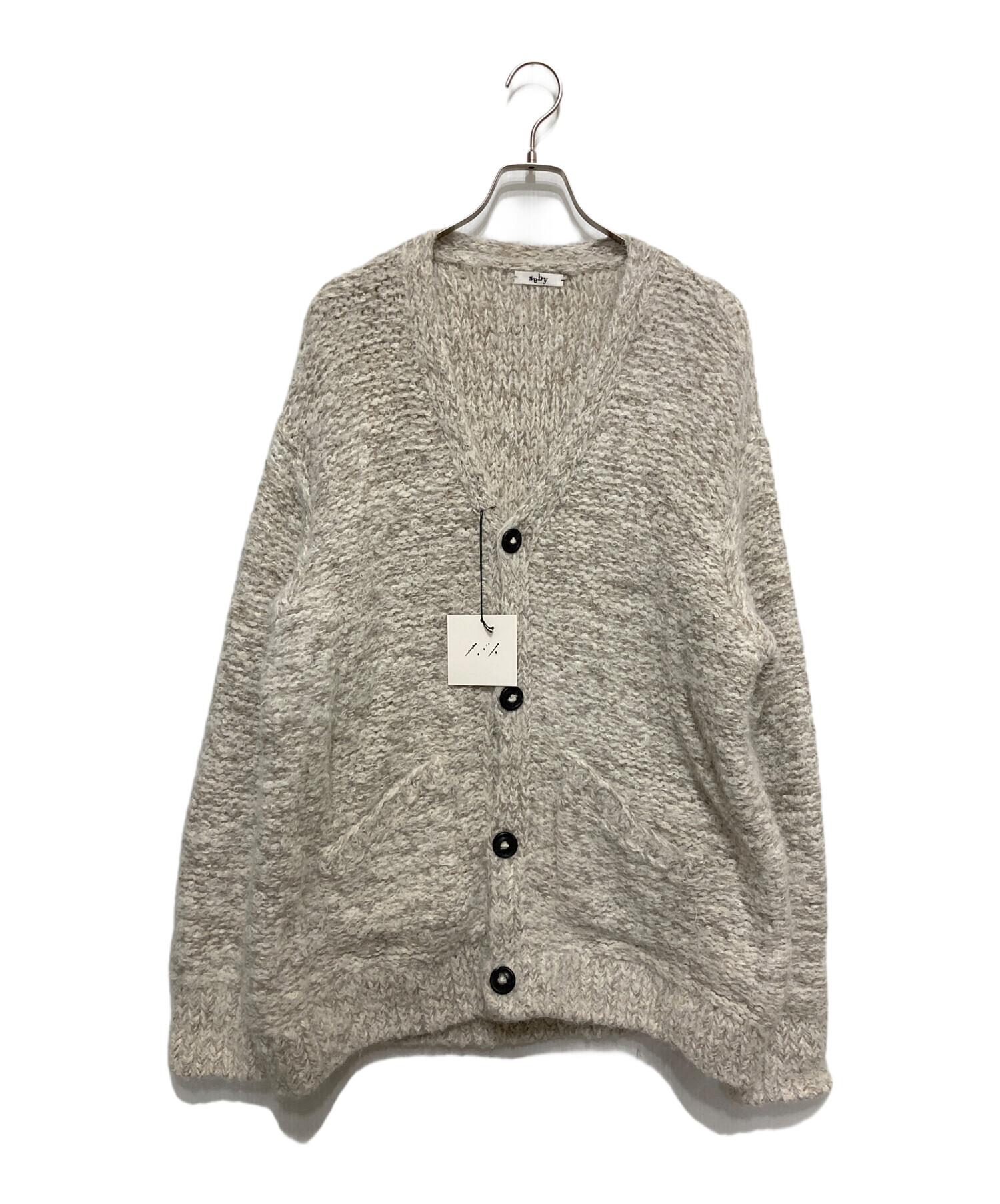 60s アルパカニット　dead stock 中古・古着通販】saby (サバイ) SURI ALPACA KNIT CARDIGAN スーリ
