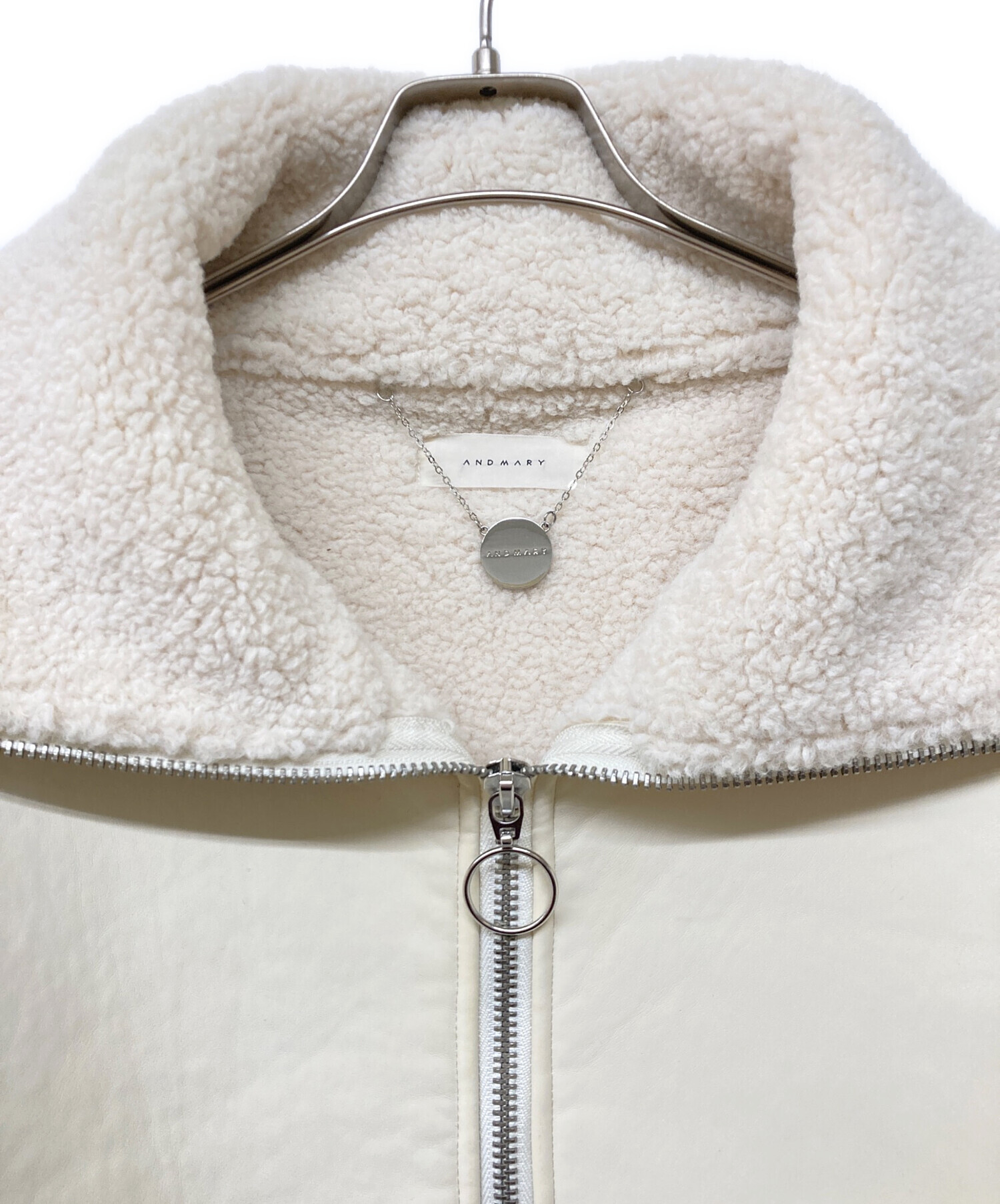 アンドマリーエルモオーバーボア 中古・古着通販】ANDMARY (アンドマリー) elmo over boa jacket