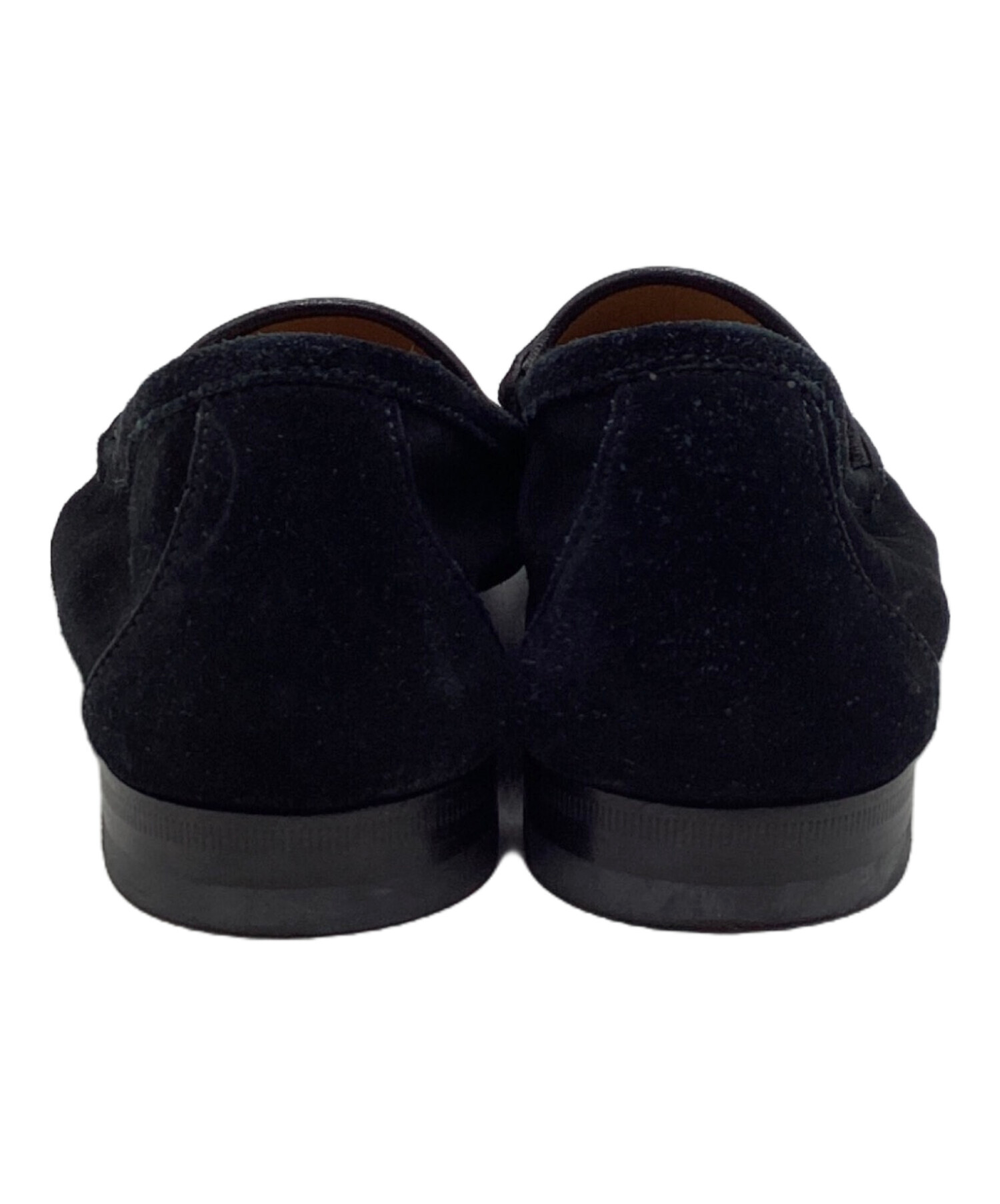 中古・古着通販】GUCCI (グッチ) ホースビットローファー ブラック