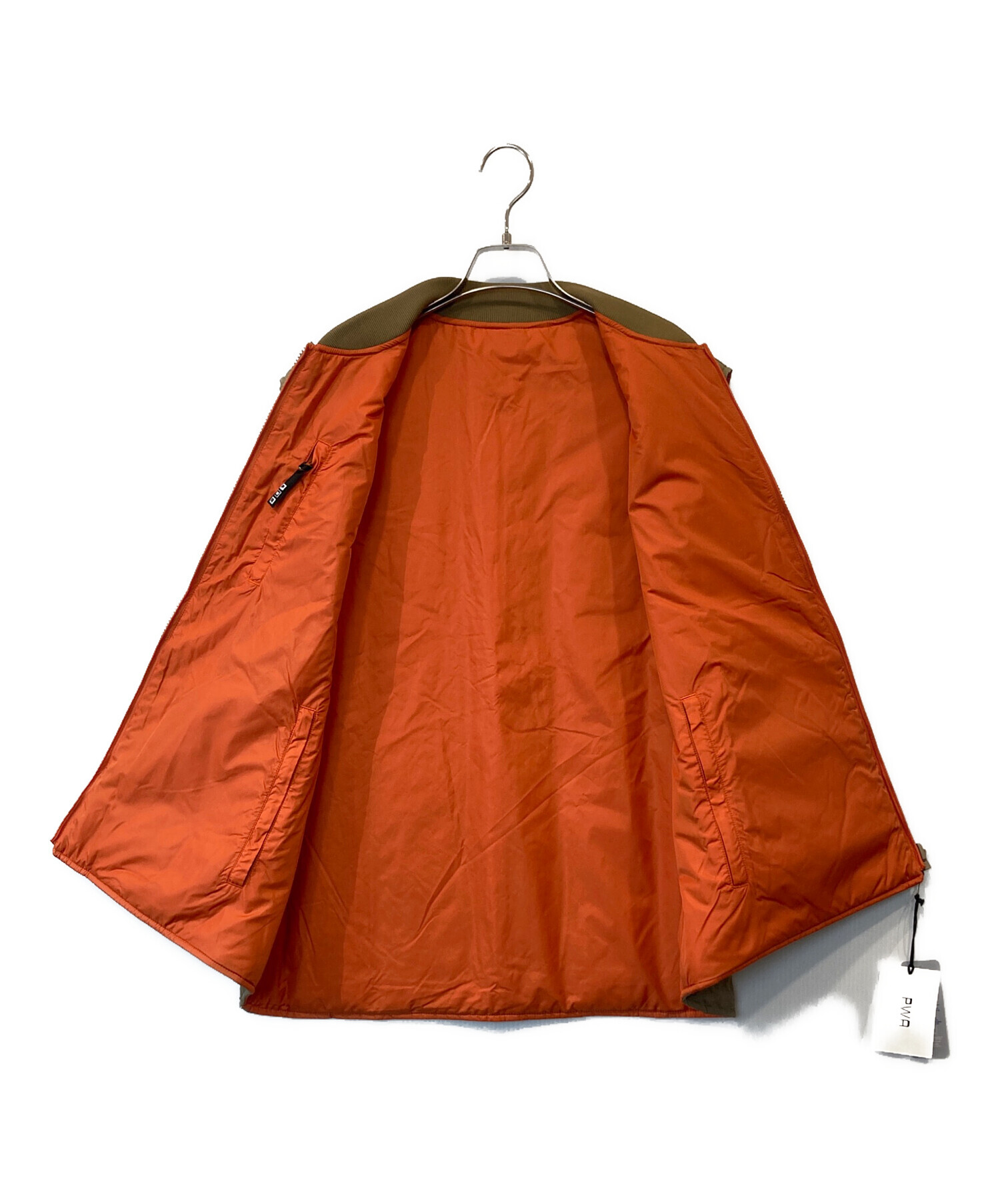 中古・古着通販】PWA (プア) TWO-FACE QUILTED VEST ブラウン サイズ