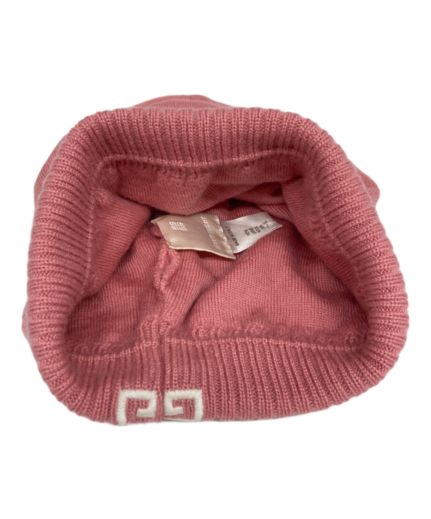 中古・古着通販】GIVENCHY (ジバンシィ) ニット帽 ピンク｜ブランド