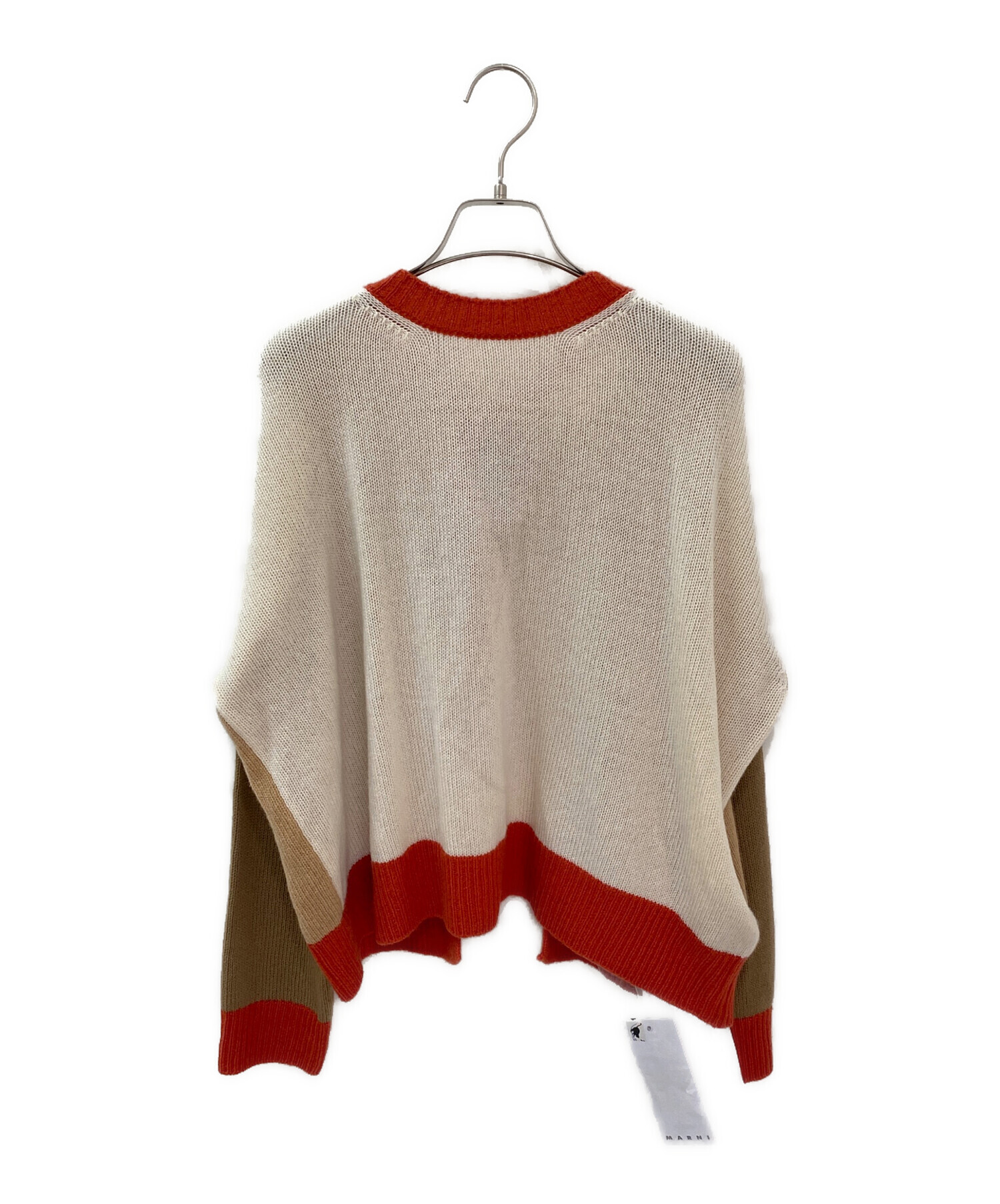 中古・古着通販】MARNI (マルニ) カラーブロックカシミヤリボンニット