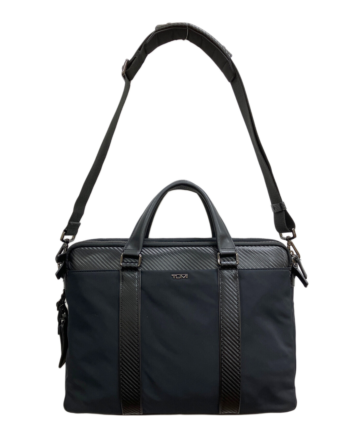 希少　TUMI　トゥミ　T-TECH　Pコート　ピーコート　ブラック 中古・古着通販】TUMI (トゥミ) Thornberry triple compartment brief
