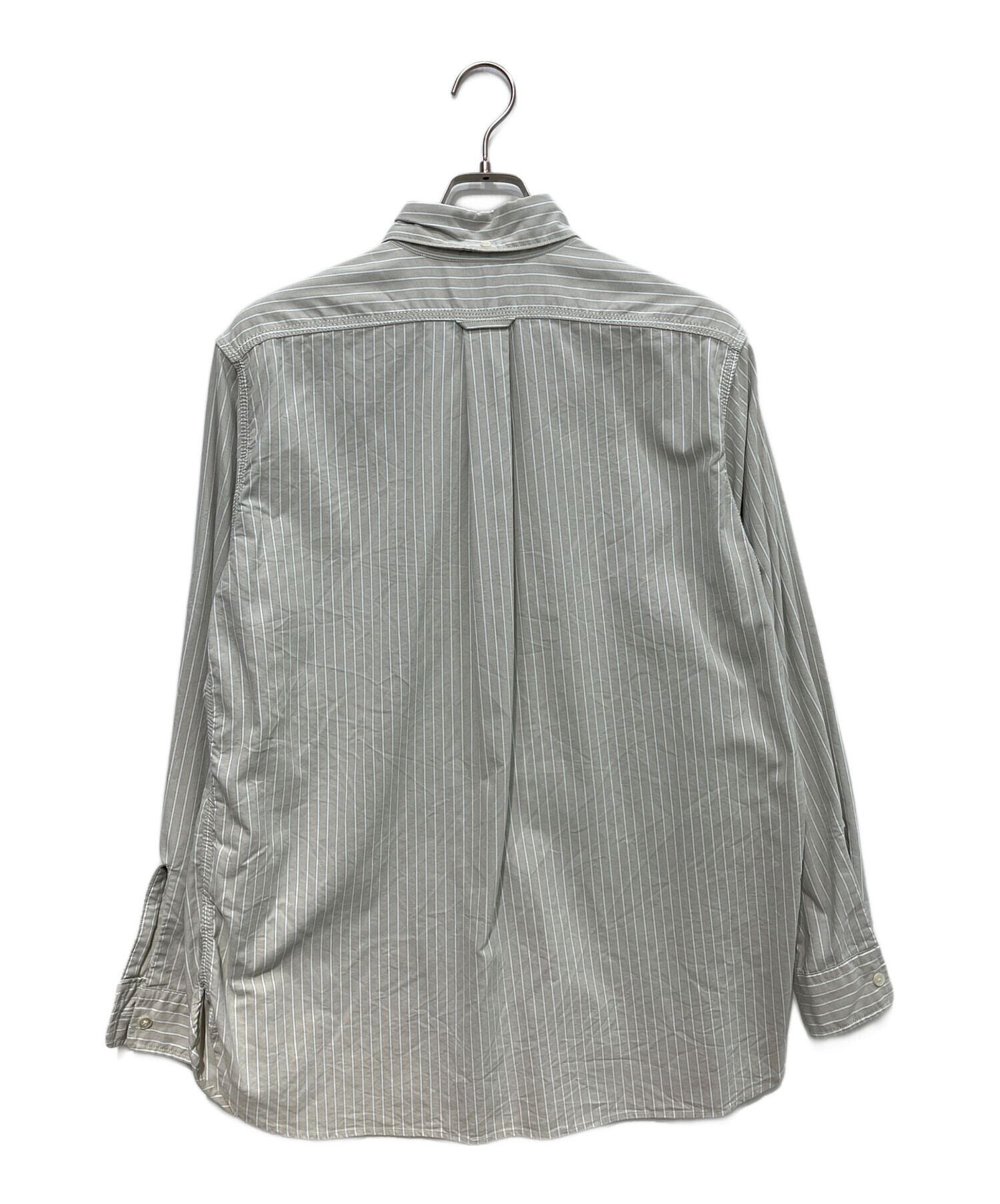 中古・古着通販】nanamica (ナナミカ) Button Down Stripe Wind Shirt