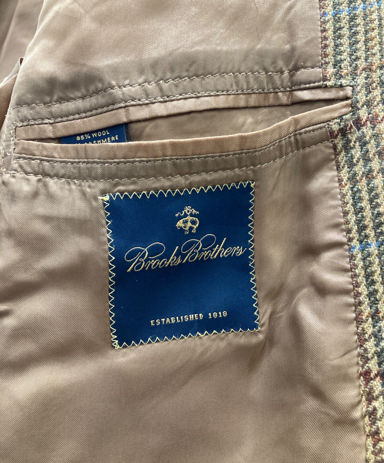Brooks Brothers イタリア製　テーラードジャケット 5cb657e67926ccb49c53dd31bf205d