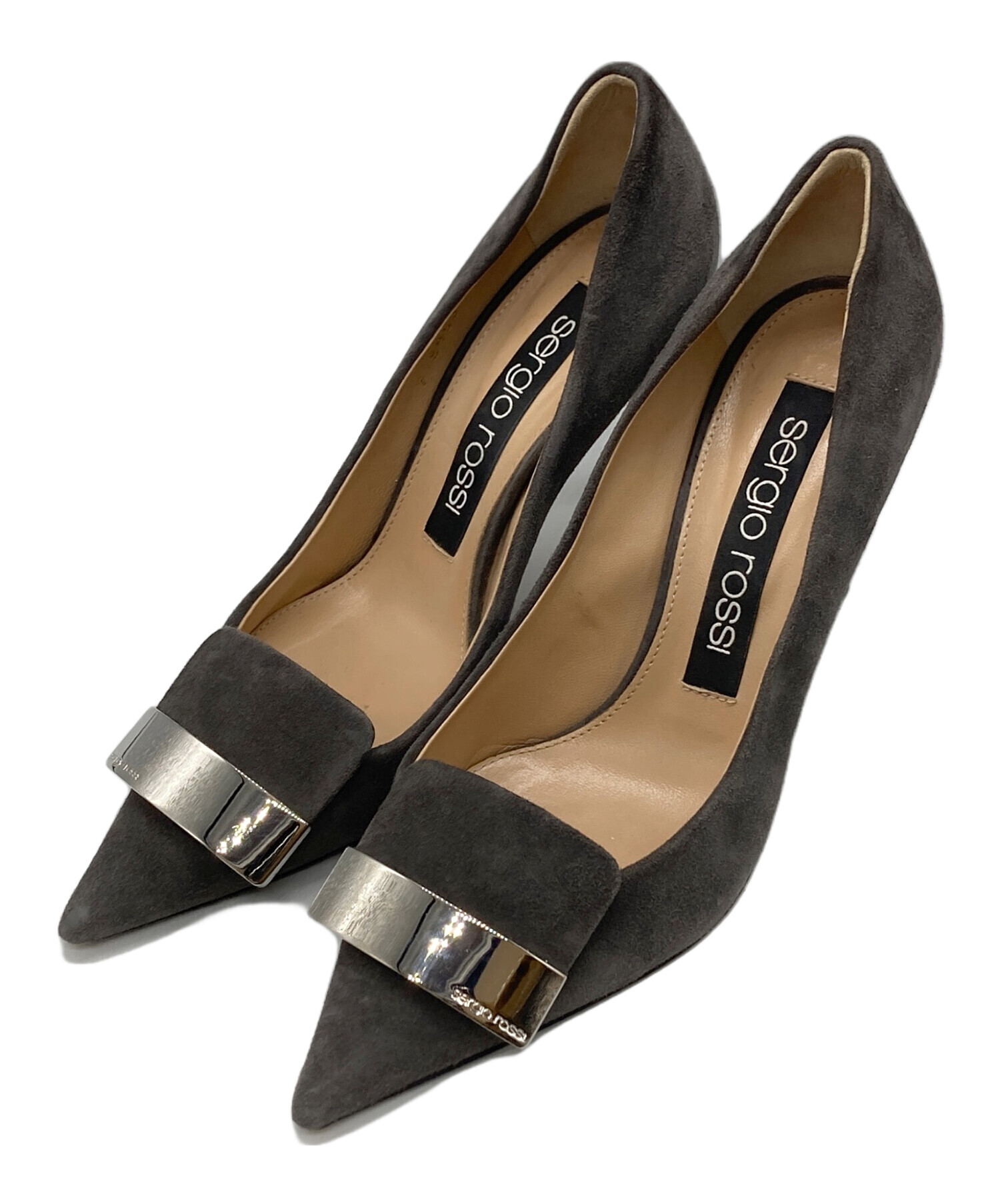 中古・古着通販】sergio rossi (セルジオロッシ) ポインテッドトゥ