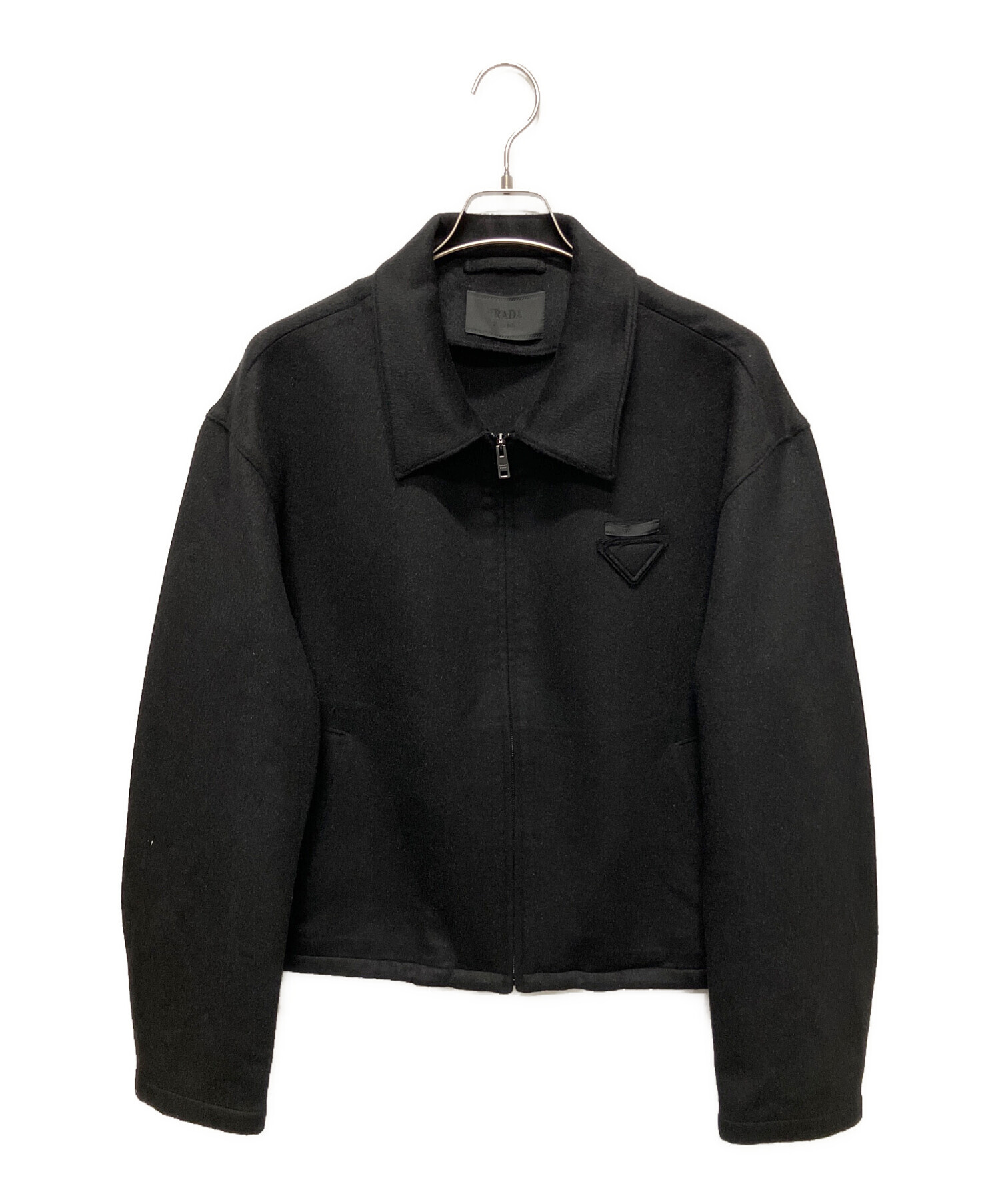 中古・古着通販】PRADA (プラダ) ウールxカシミヤ ブルゾンジャケット