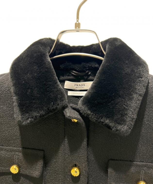 中古・古着通販】PRADA (プラダ) カシミヤ半袖ジャケット&スカート