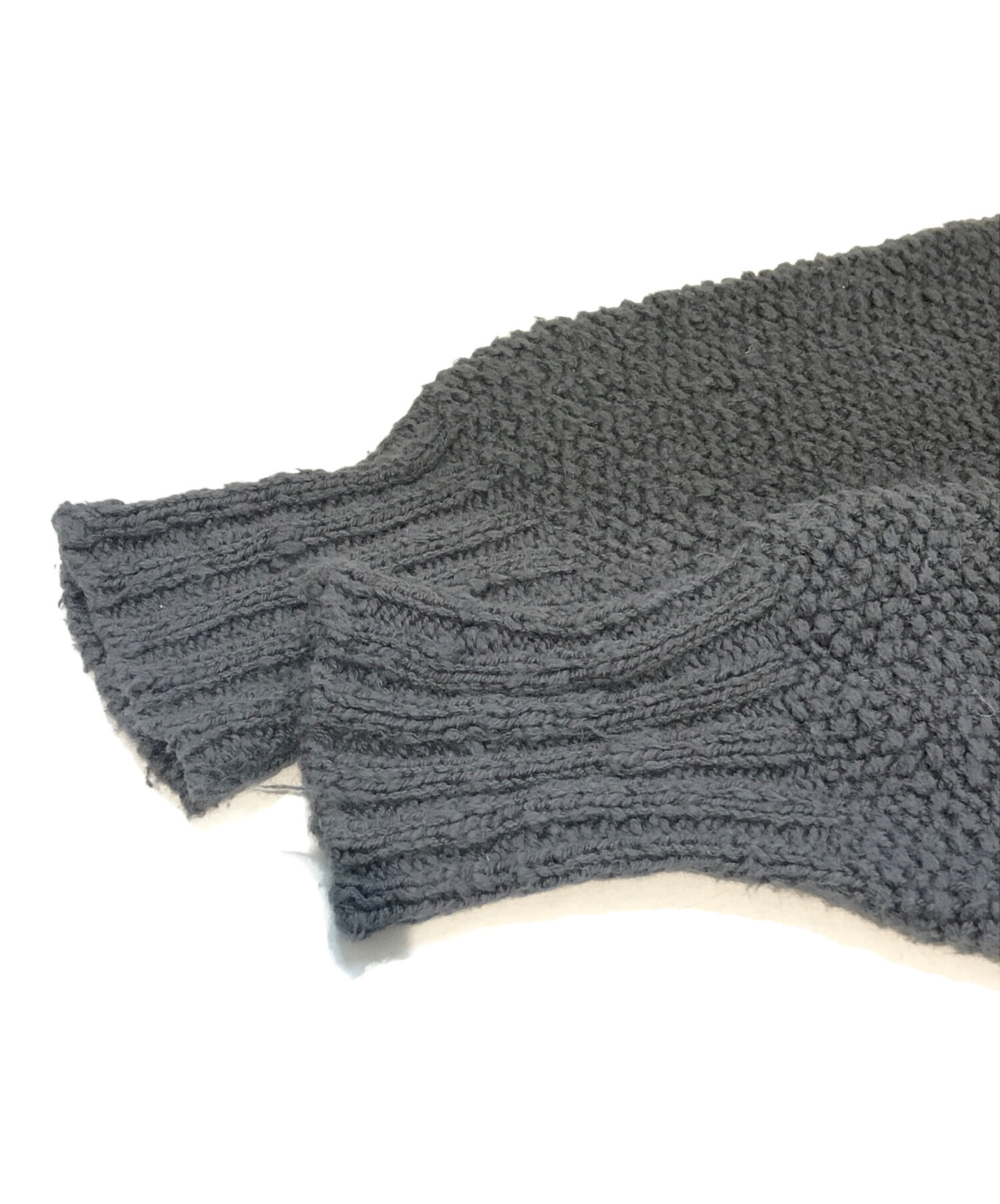 jun mikam ジュンミカミ コットンニット　ボディースーツ JUN MIKAMI ボディースーツ jun mikami アランニット ニット ボディ