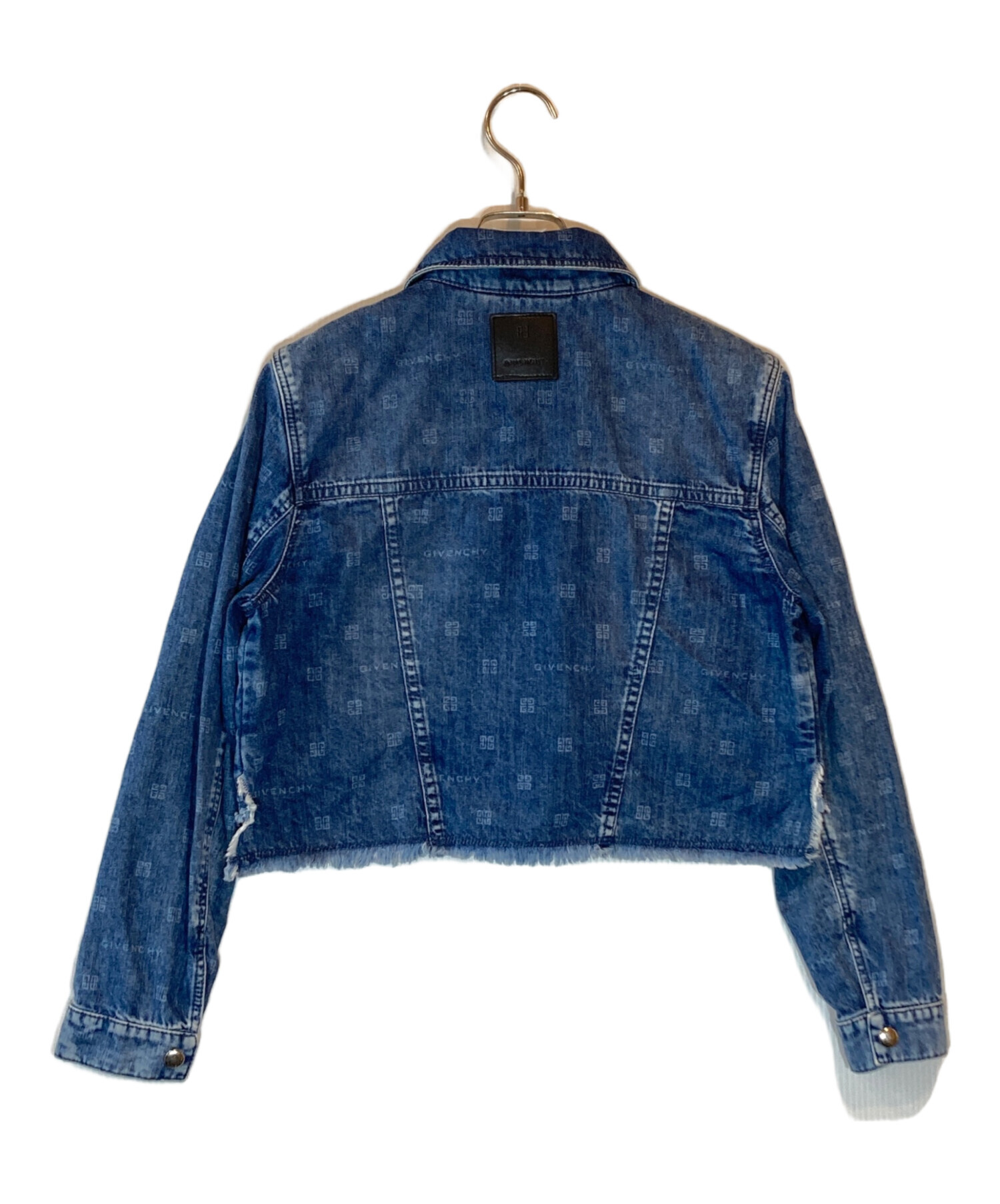 中古・古着通販】GIVENCHY (ジバンシィ) クロップドデニムジャケット
