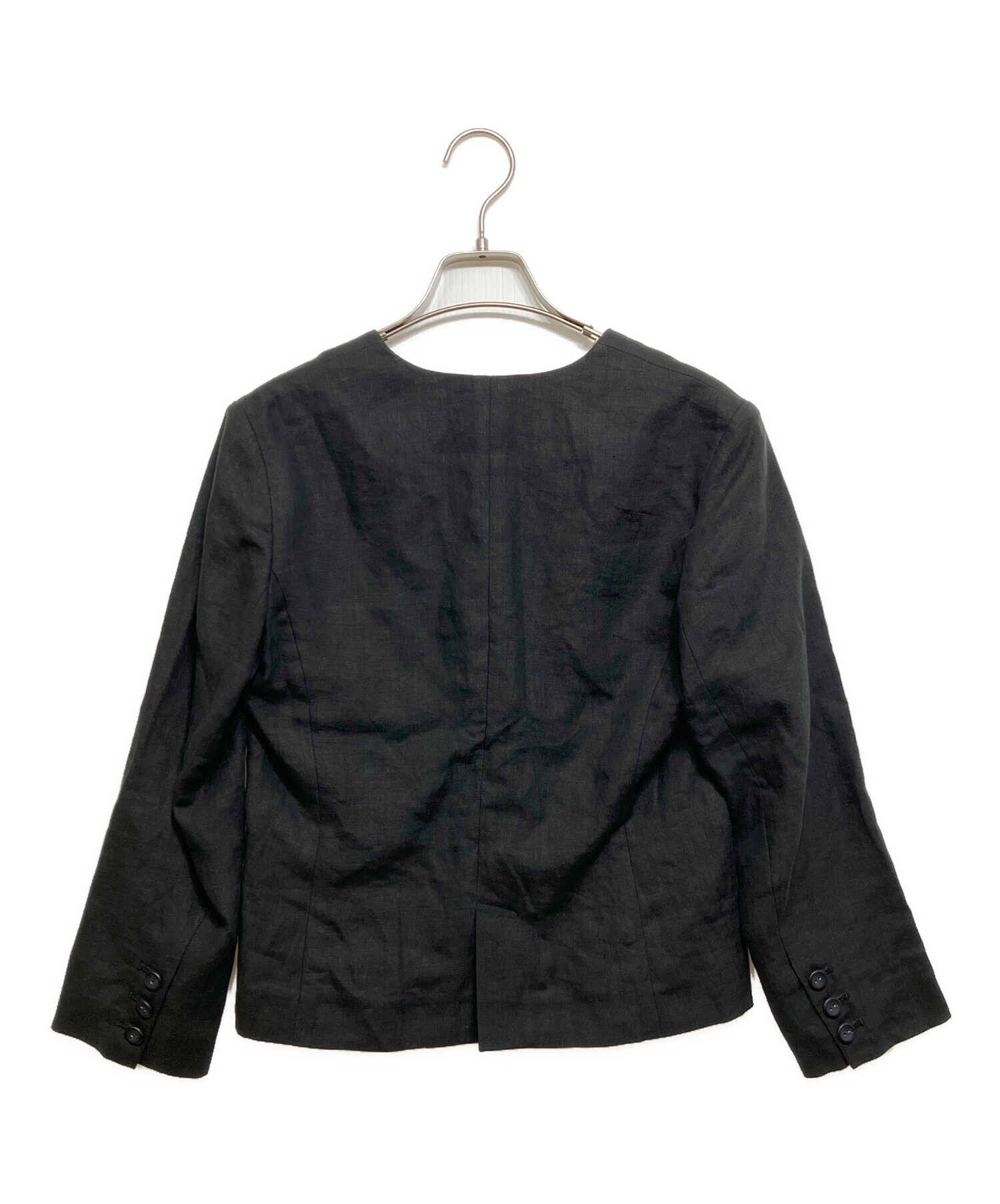 中古・古着通販】atelier naruse (アトリエナルセ) ノーカラーリネン