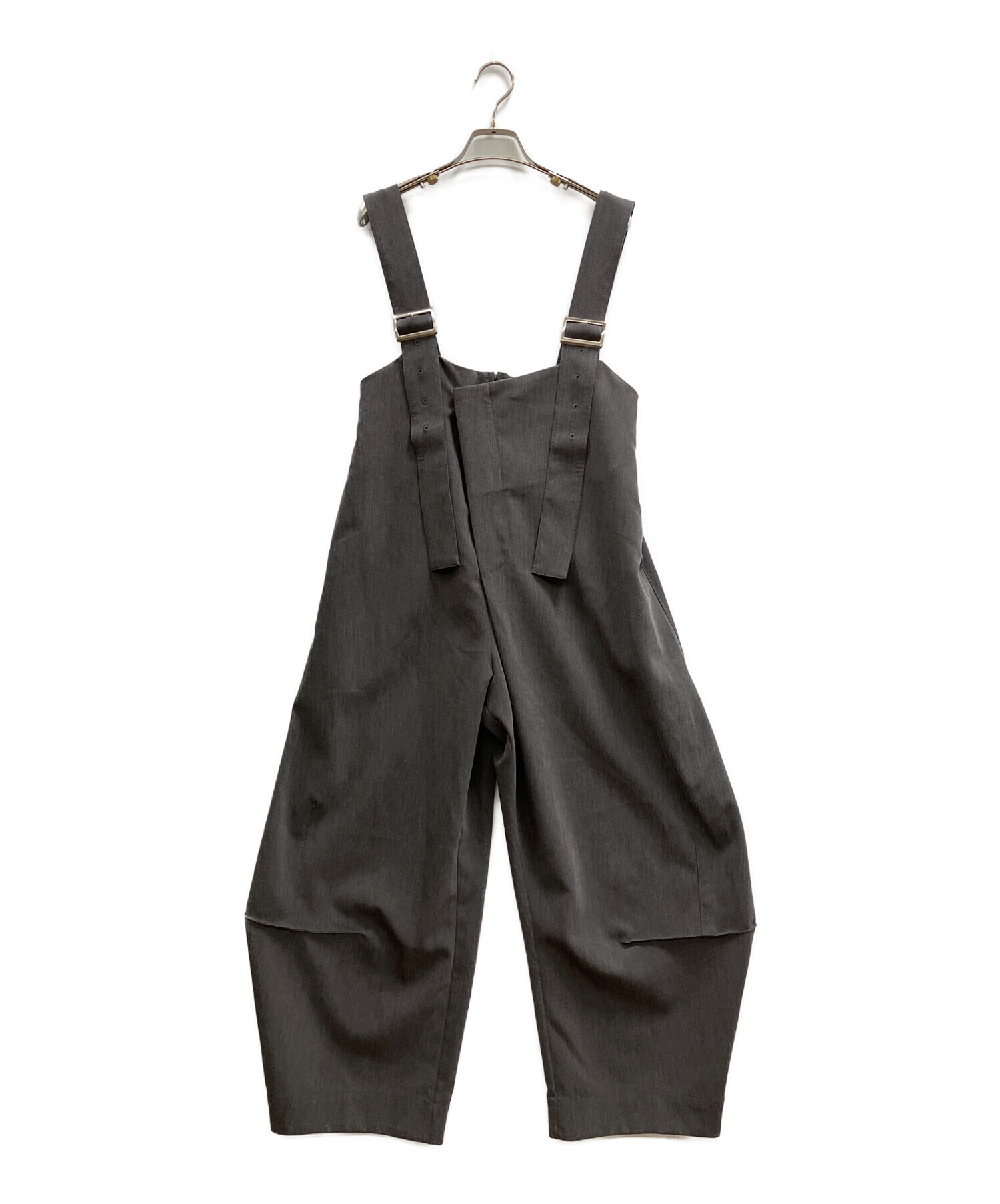 OMMO サロペット　完売 中古・古着通販】OMMO (オーエムエムオー) コクーンサロペット グレー