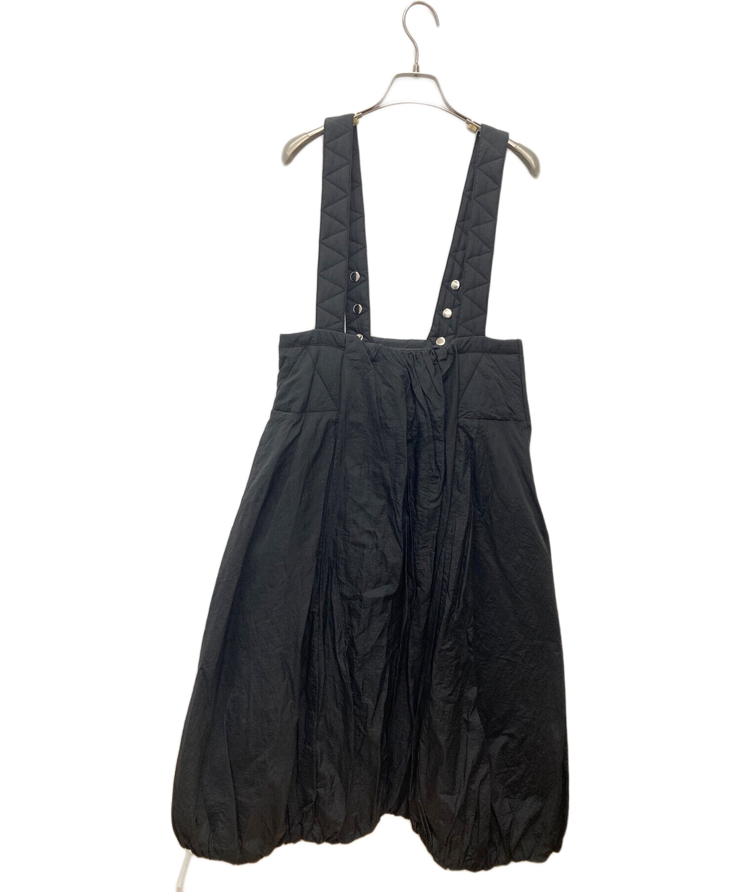 OMMOキルティングバルーンワンピース　38 中古・古着通販】OMMO (オーエムエムオー) キルティングバルーン