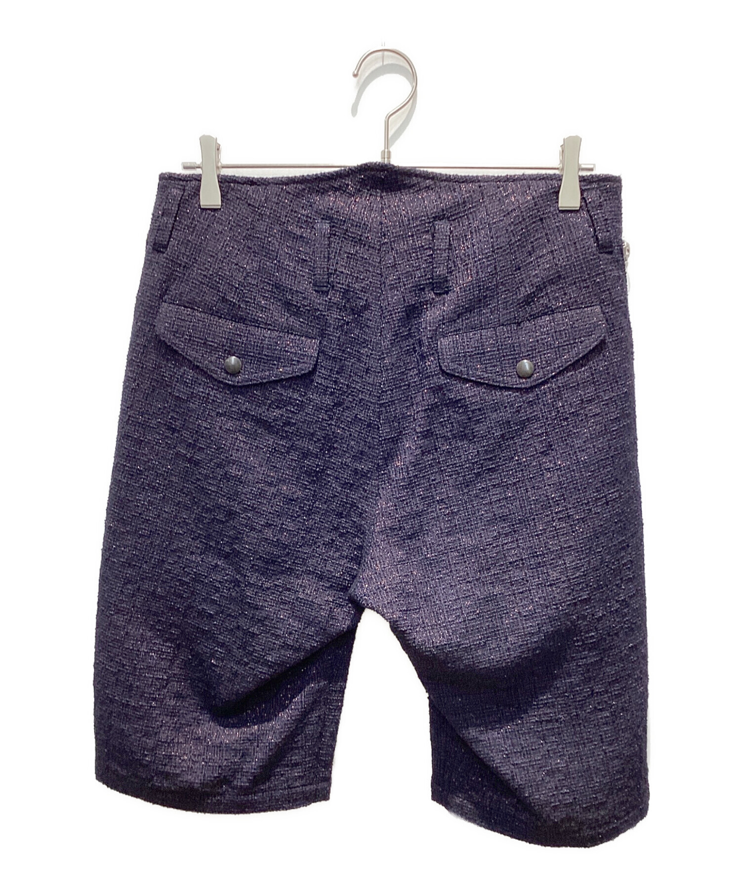 中古・古着通販】DAIRIKU (ダイリク) Tweed A-11 Half Pants ネイビー