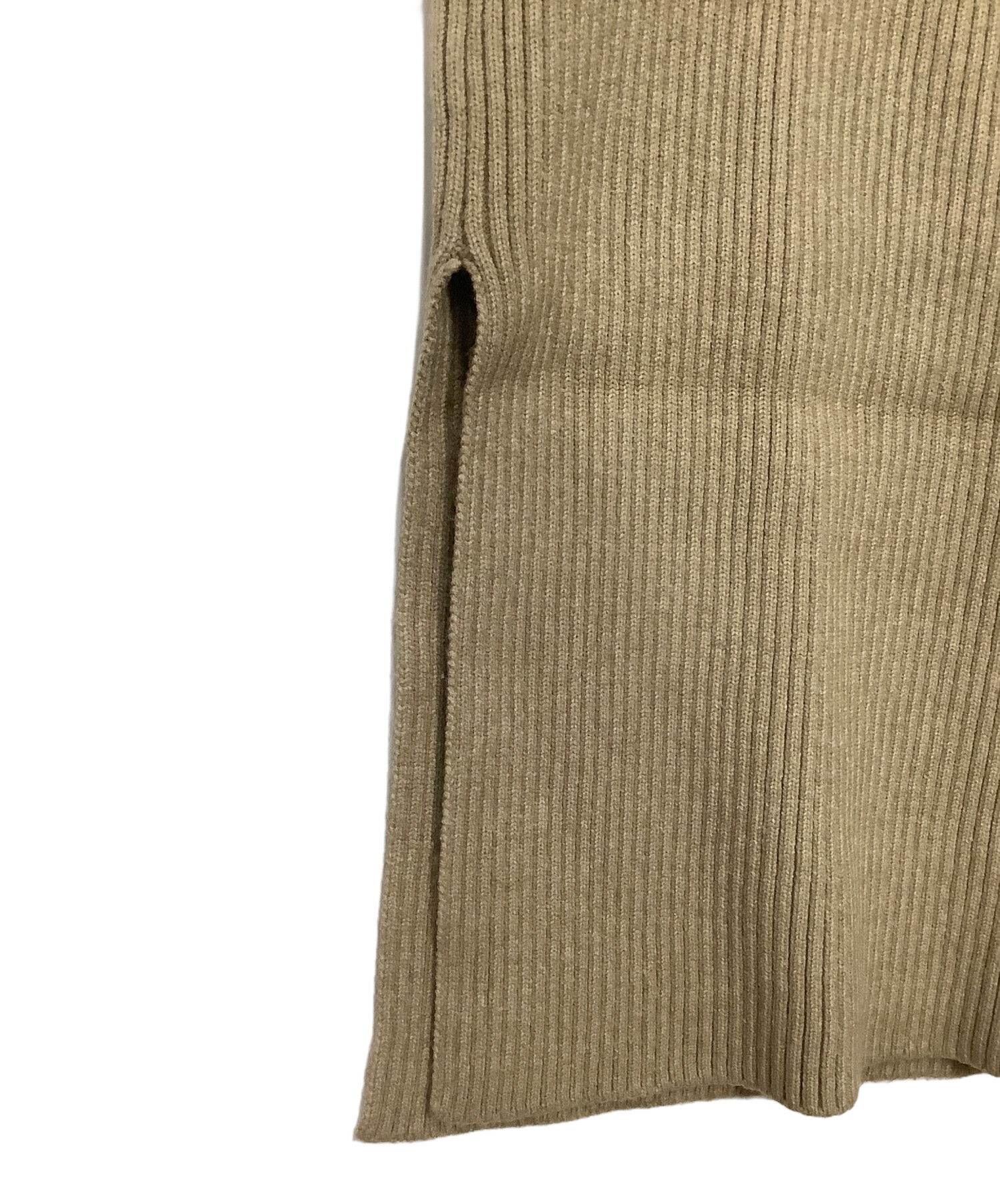 中古・古着通販】ROSARYMOON (ロザリームーン) Front Zip Knit Dress