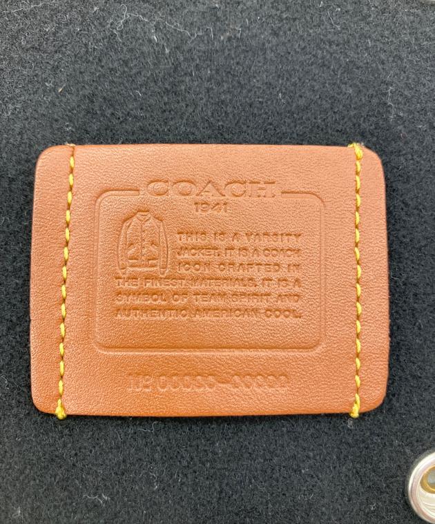 中古・古着通販】COACH (コーチ) スタジャン ブラック サイズ:2